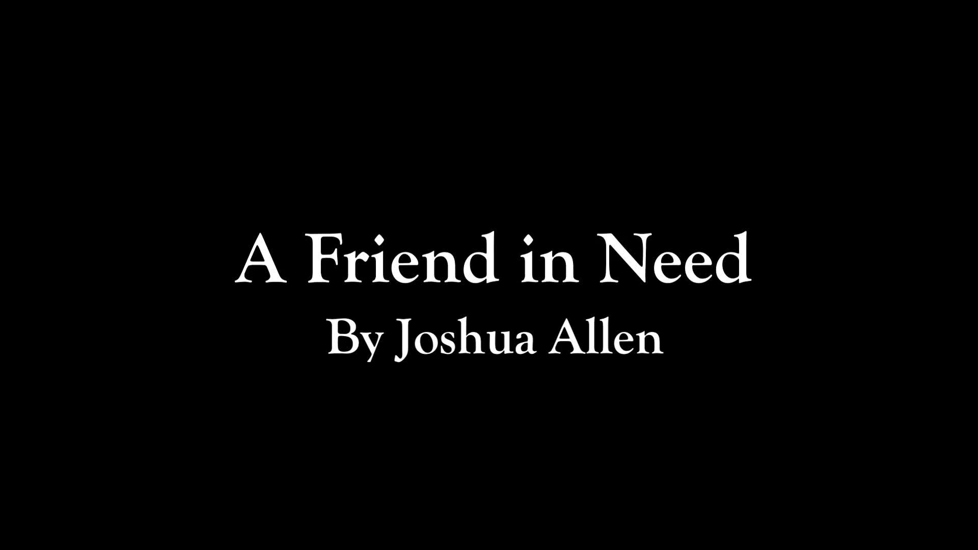 ArtStation A Friend In Need Animatic   Joshua Allen Thumb 