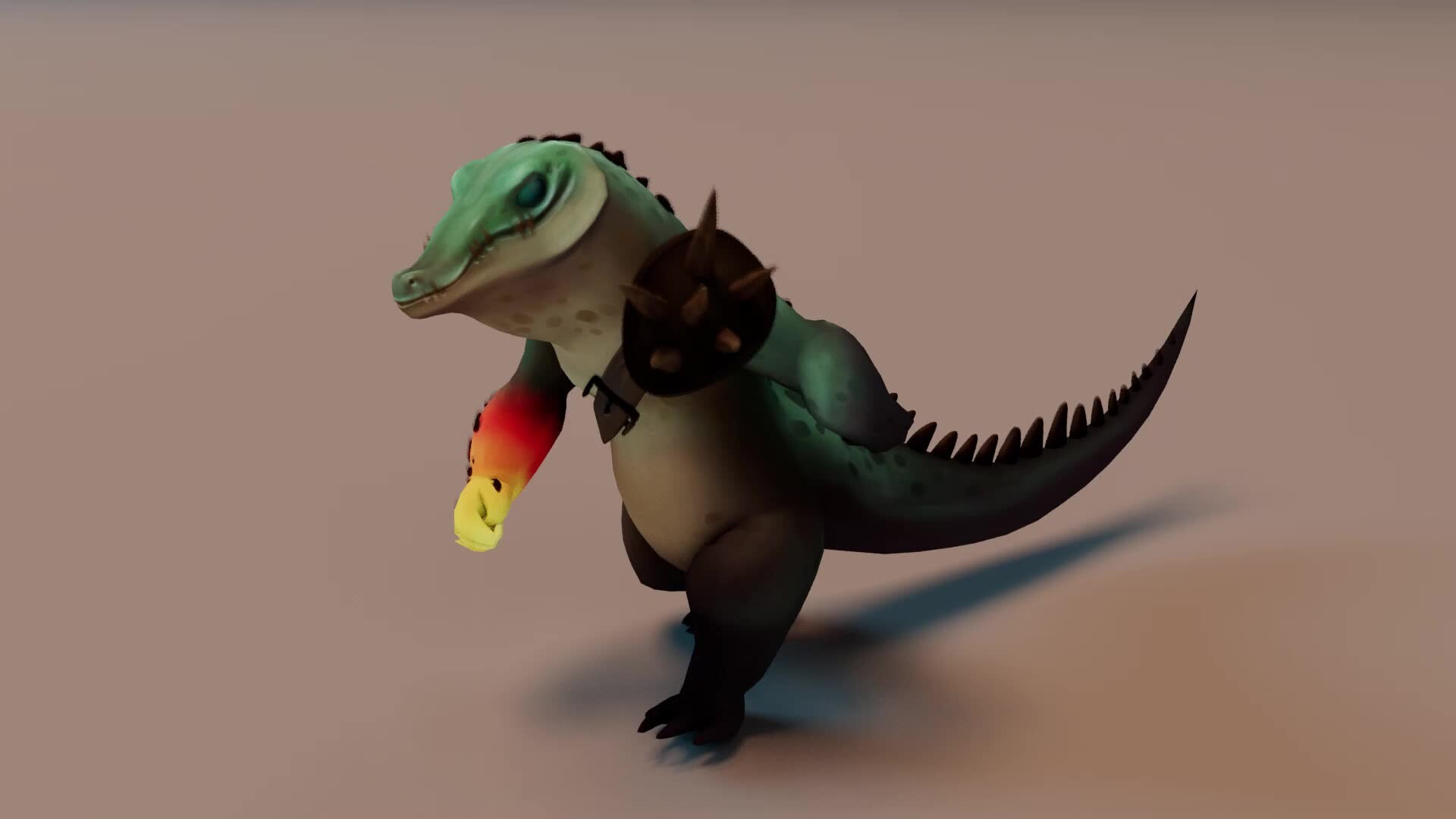 ArtStation - Croco Walking Animation