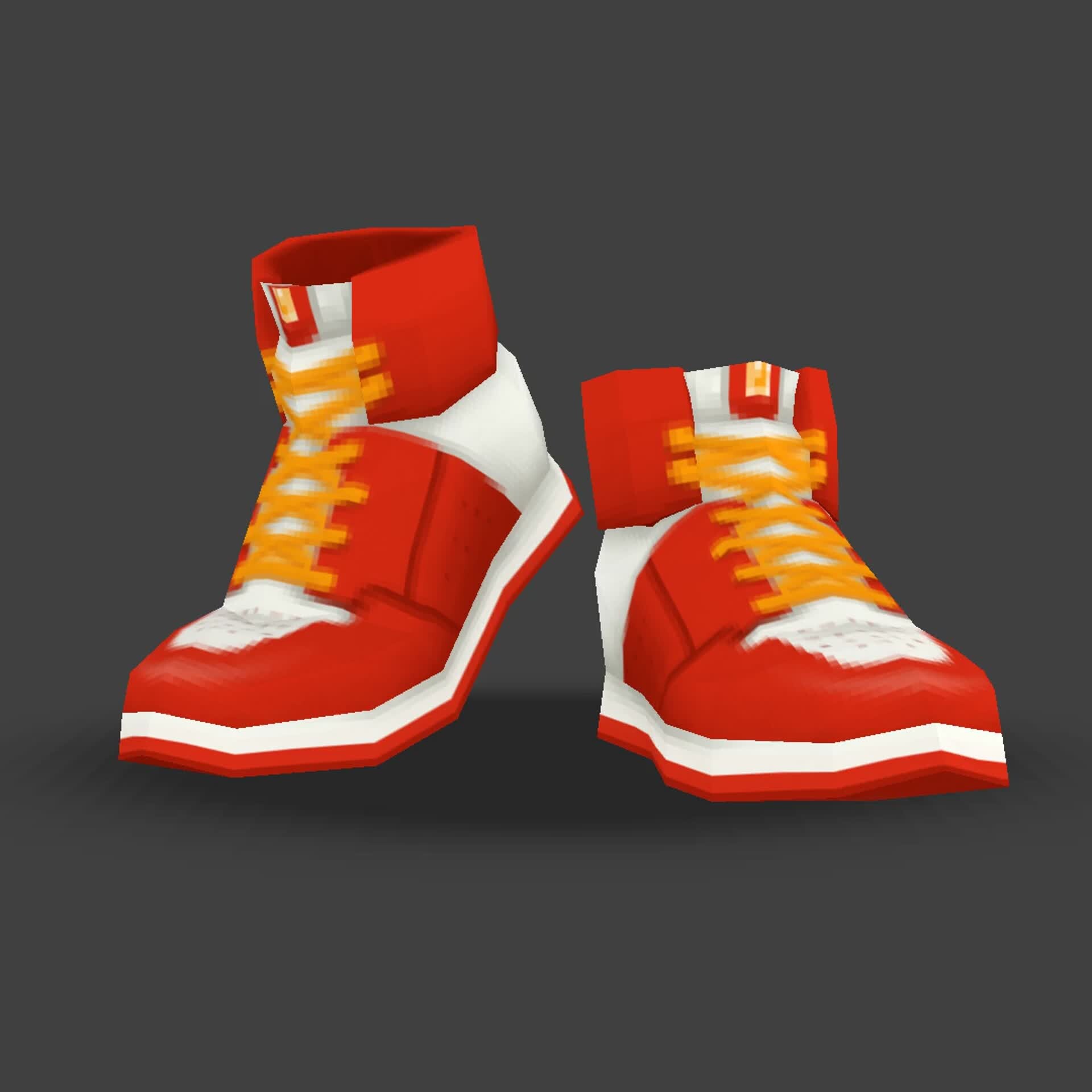 ArtStation - Low Poly Sneakers