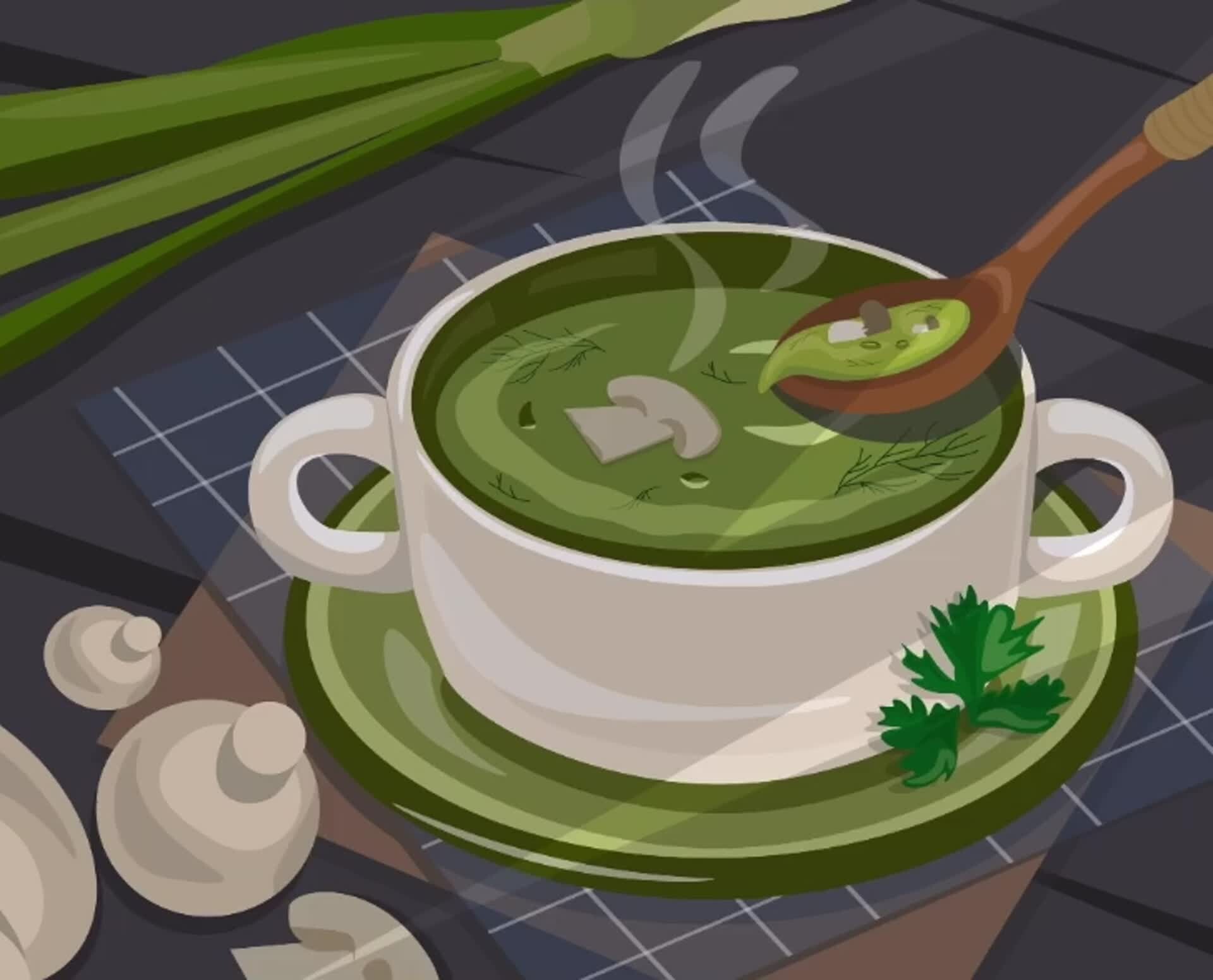 ArtStation - Soup illustration