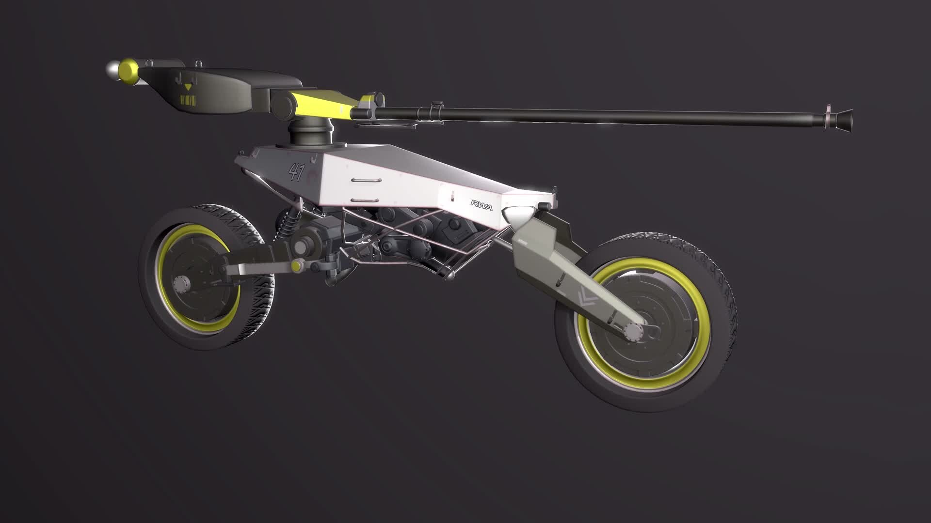 ArtStation Gun bike Automotive