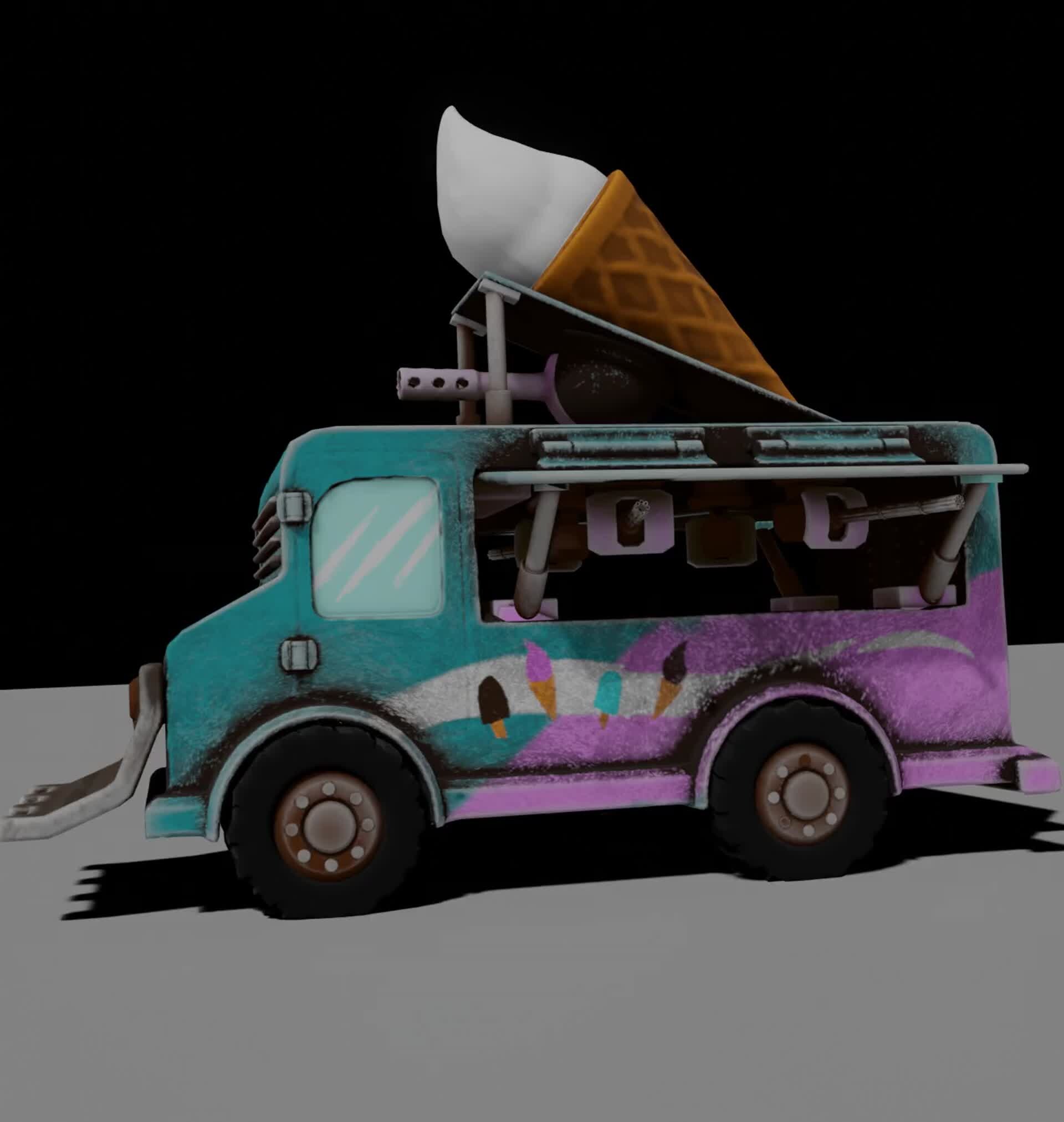 ArtStation Ice Cream Truck