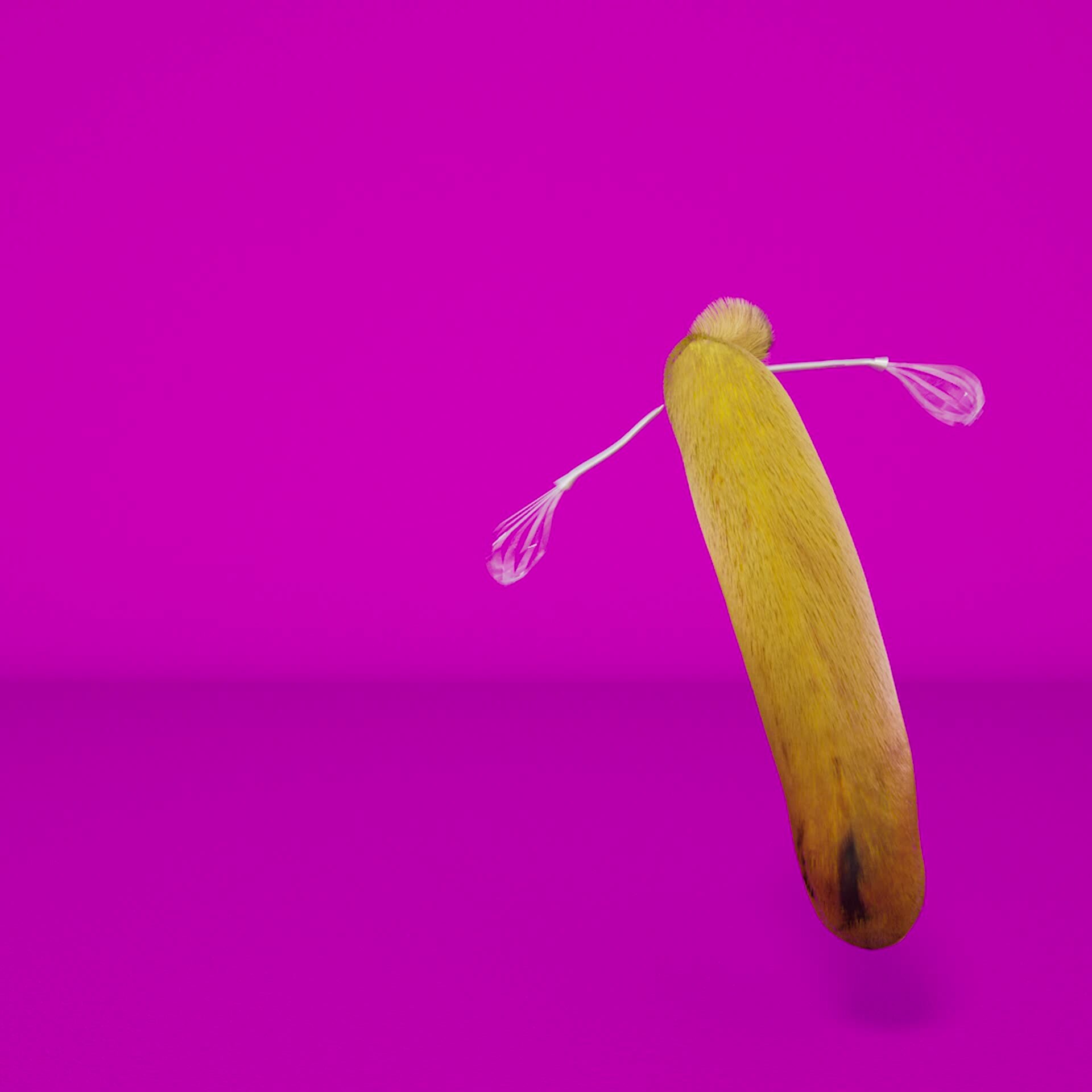 ArtStation Dancing Banana with Whisk for Arms