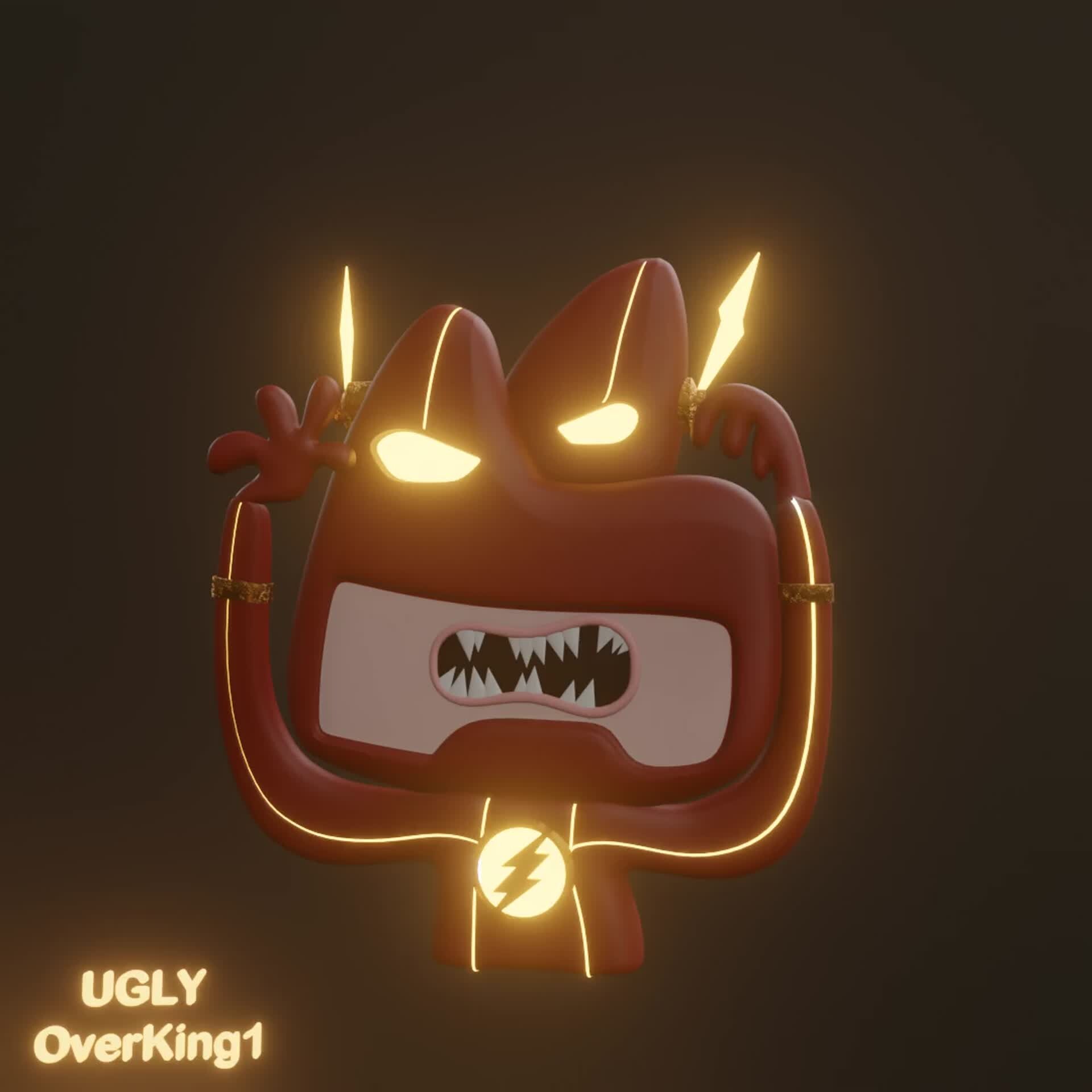 ArtStation Арт для конкурса nft ugly