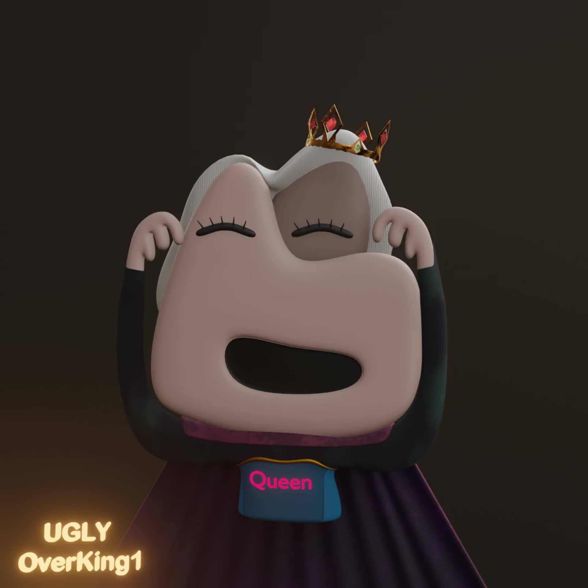 ArtStation Арт для конкурса nft ugly 2