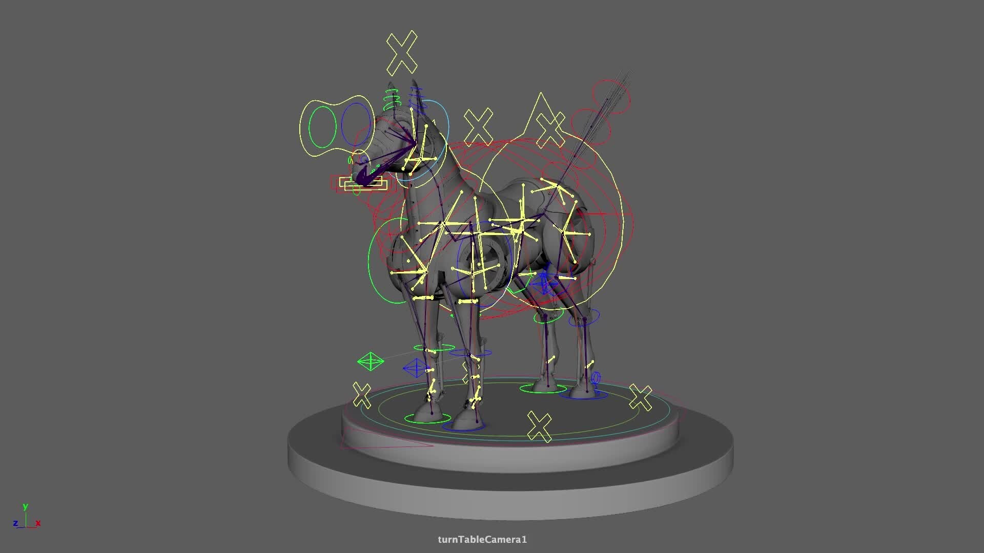 ArtStation - Mechanical Quadruped Rig