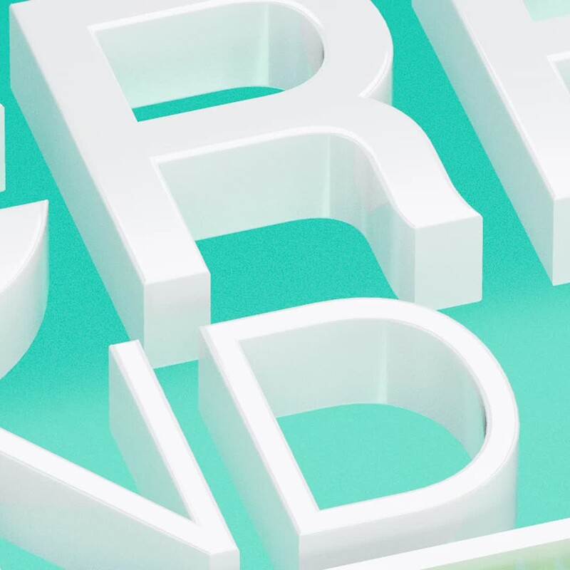 3D title intros