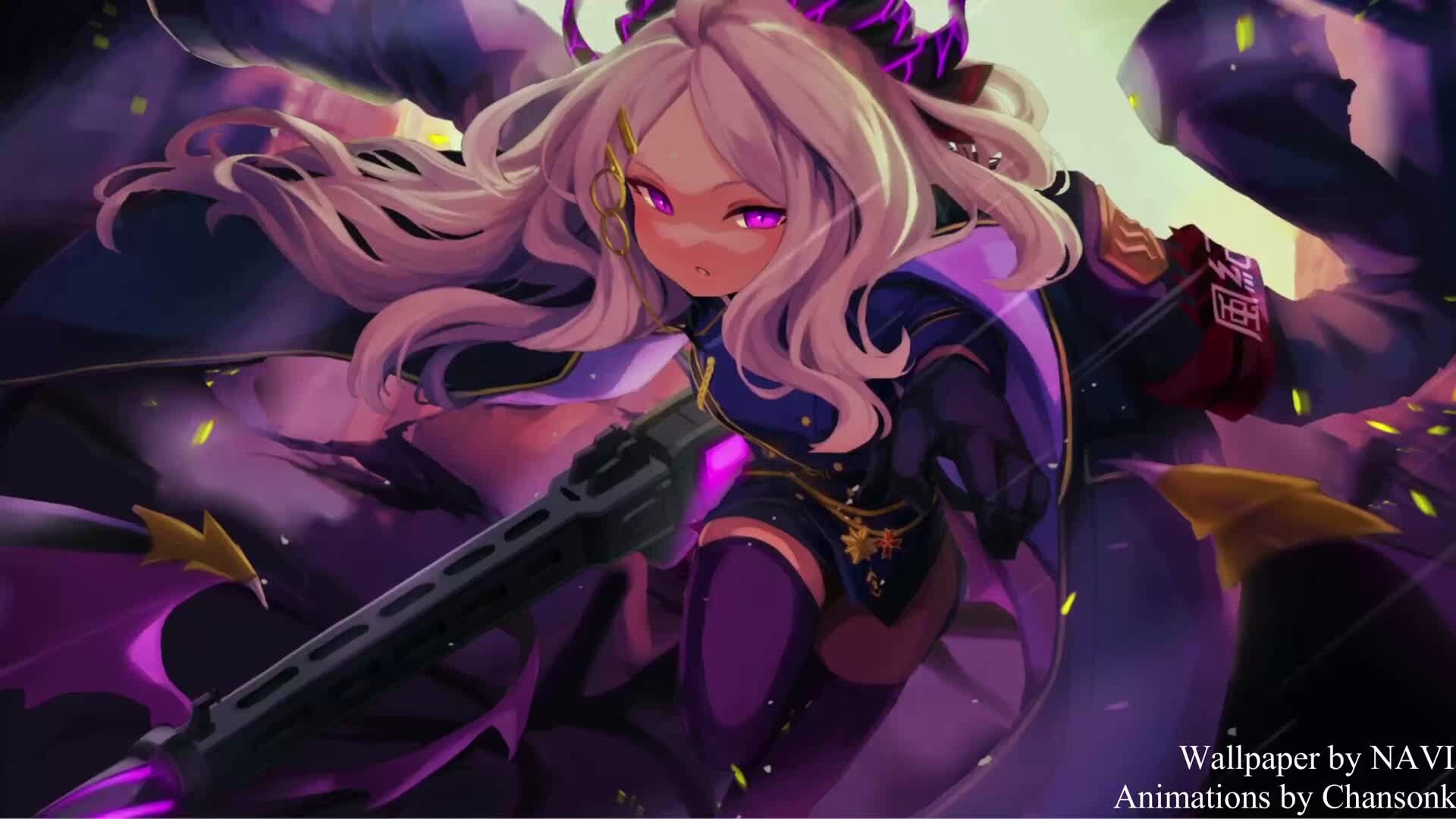 ArtStation - [Live Wallpaper] Sorasaki Hina - Blue Archive