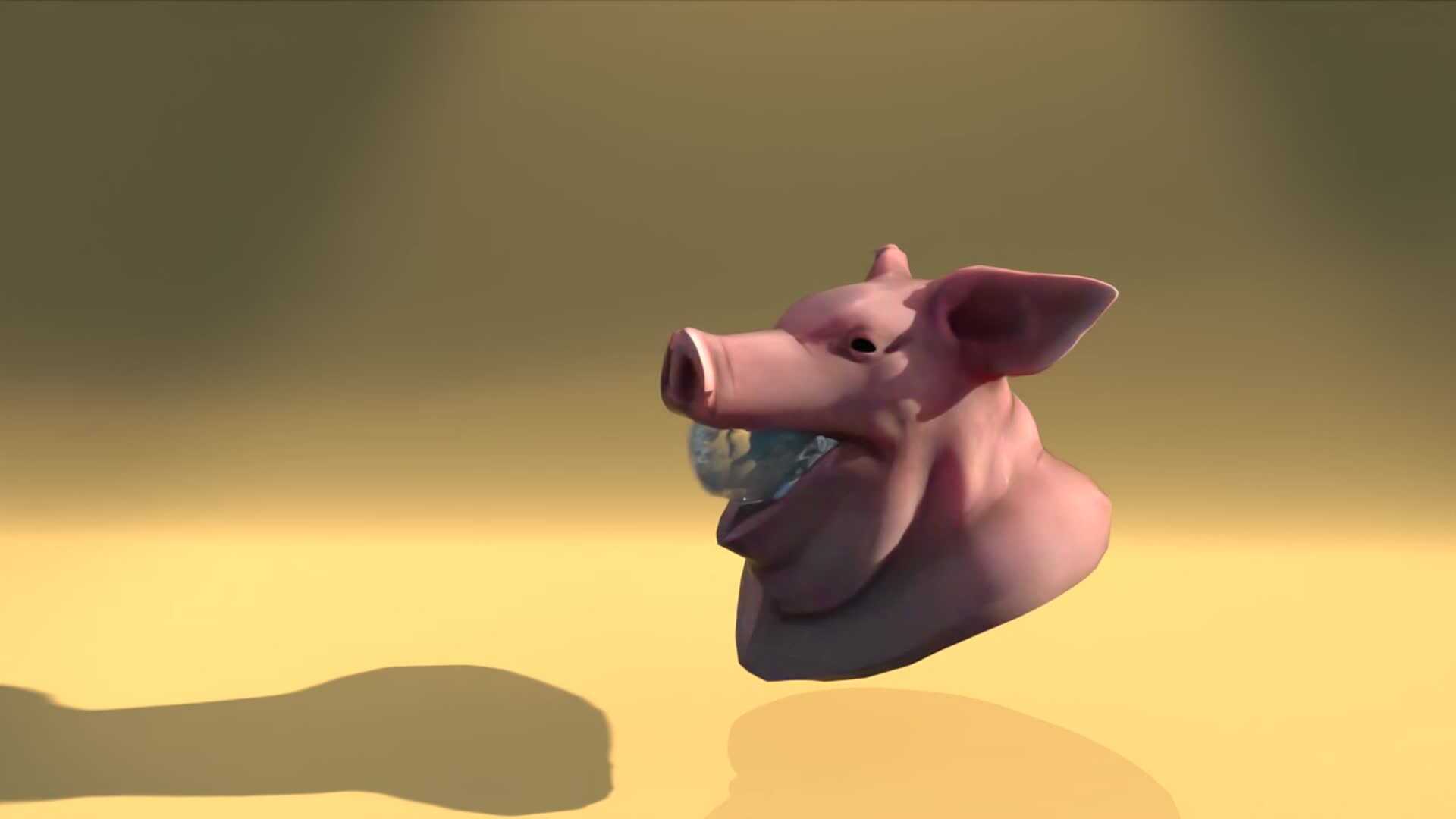 ArtStation Pig Vomiting