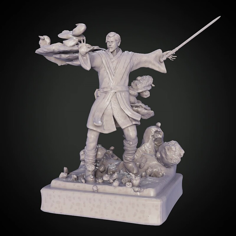 Obi Wan Kenobi 1/8th scale figurine