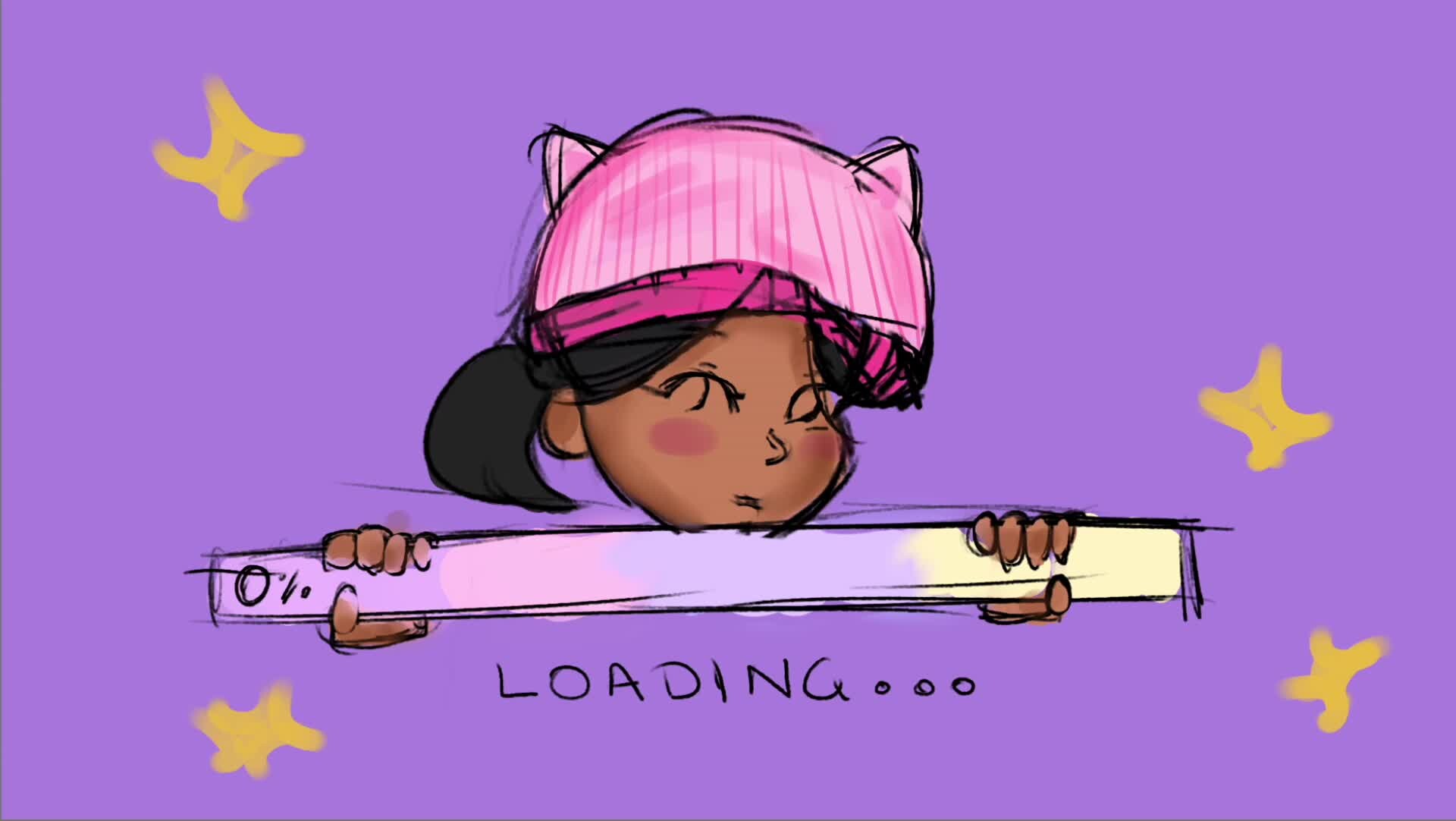 ArtStation - My First Animation - Intro for my YT channel