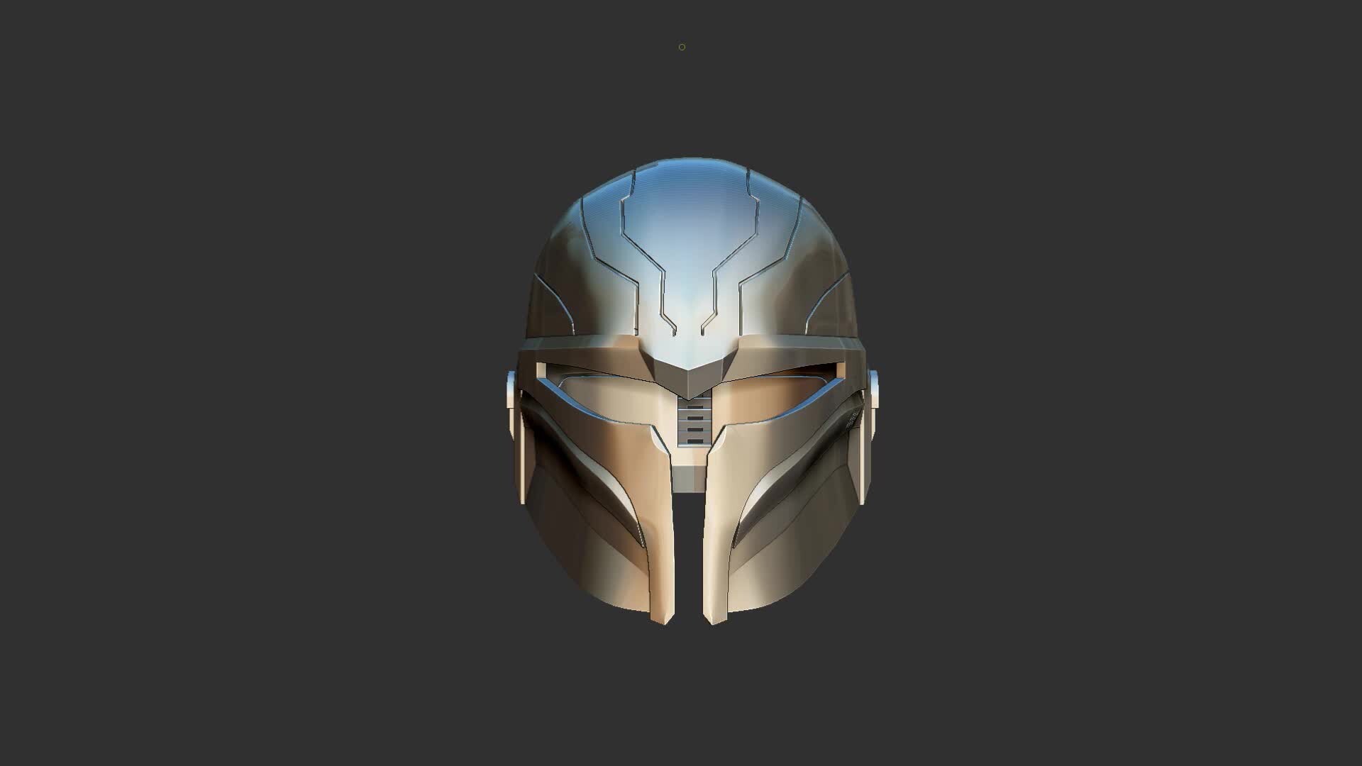 ArtStation - Post Imperial Mando Helm [Student Work]