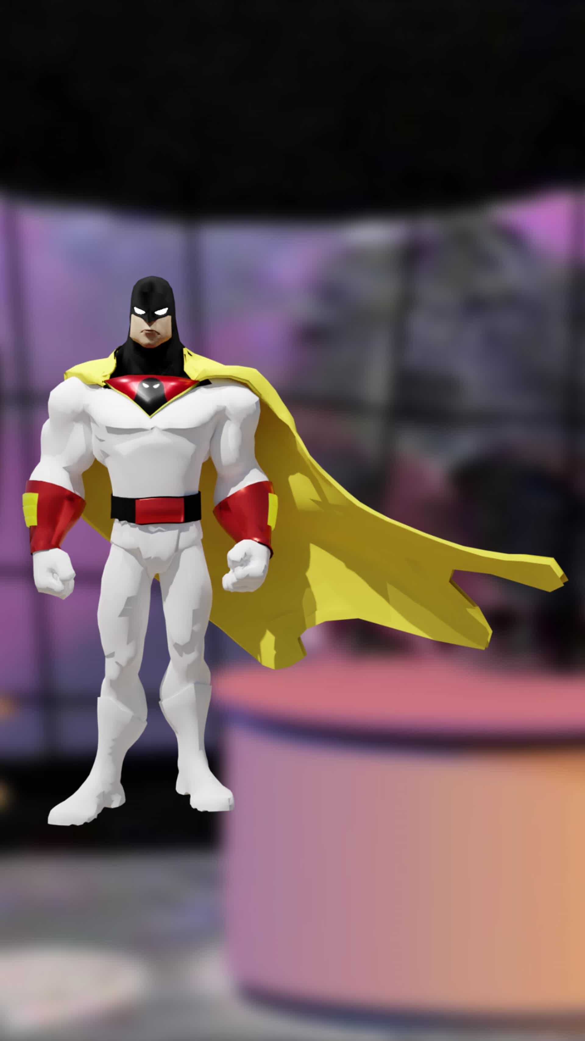 Artstation space ghost skin concept for multiversus