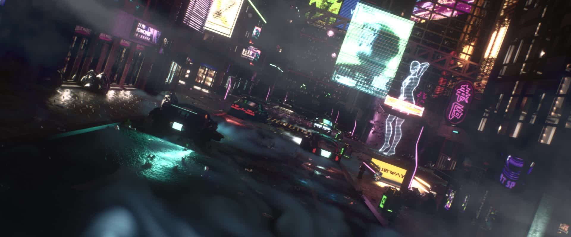 ArtStation - Cyberpunk Street - Faizen