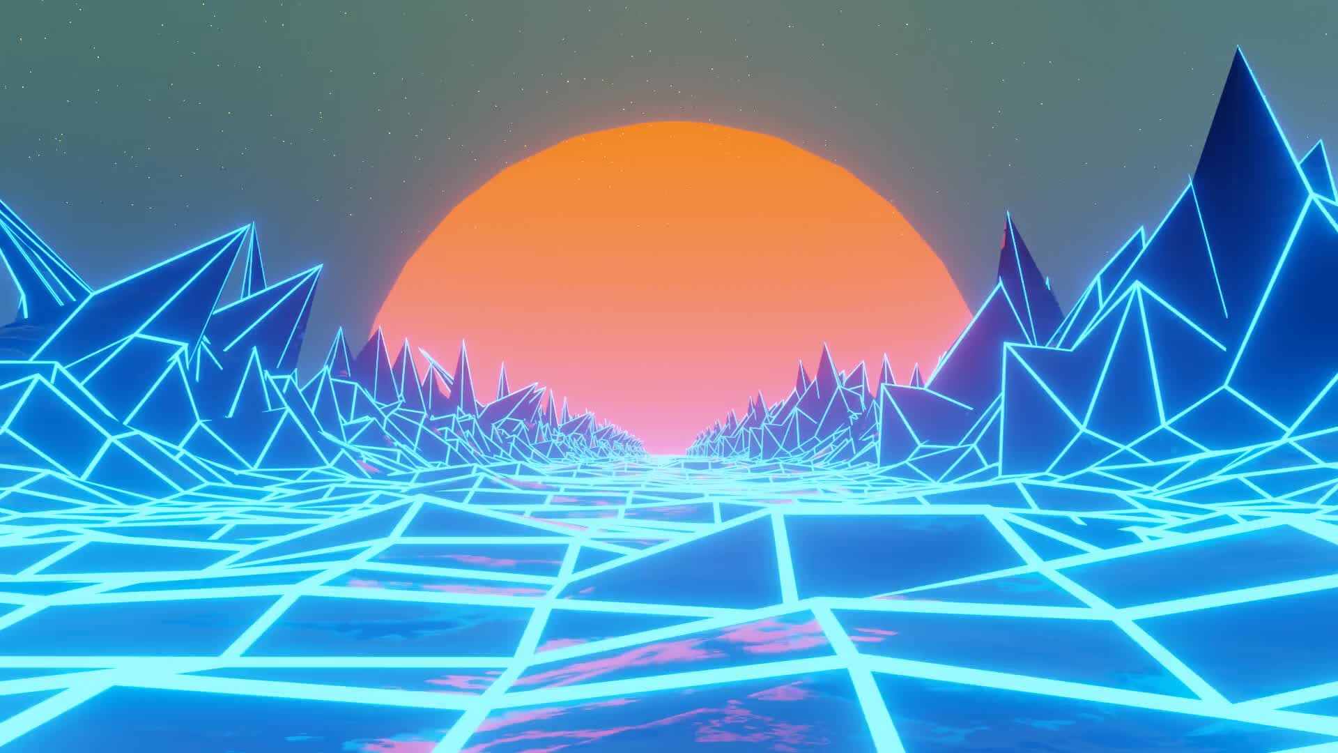 ArtStation - 80s animation in blender