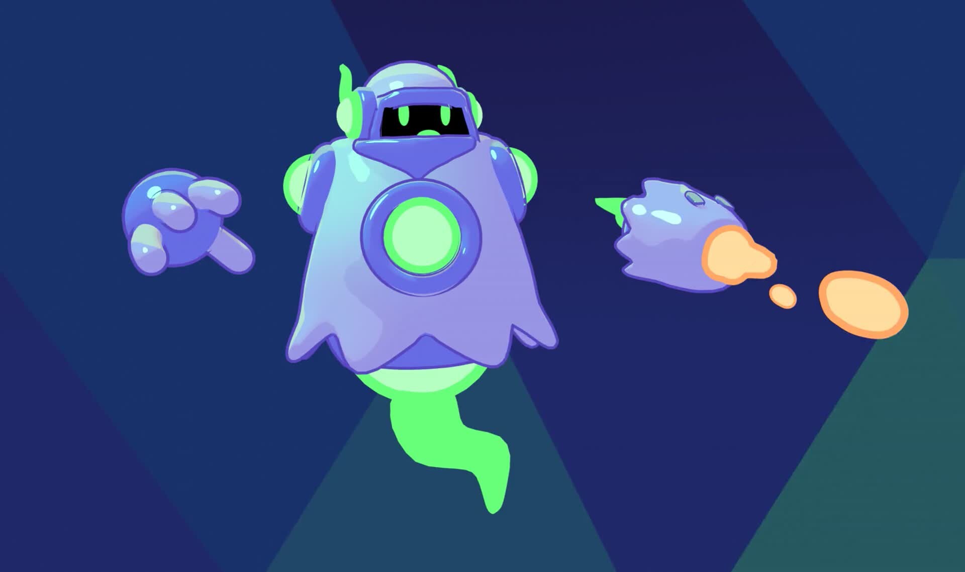 ArtStation Ghost Robot