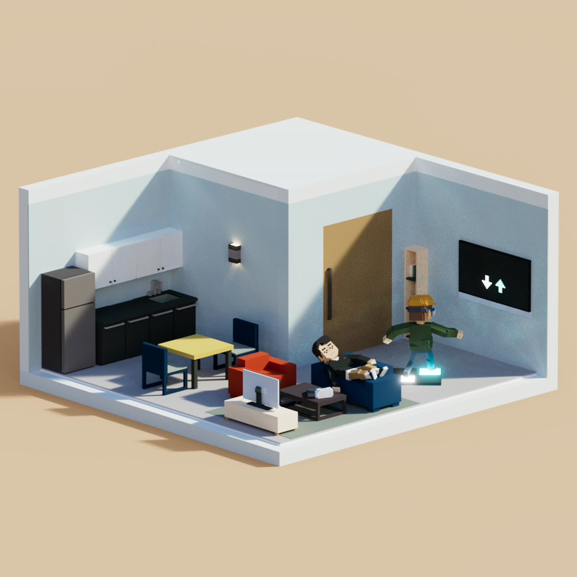 ArtStation - Break Room