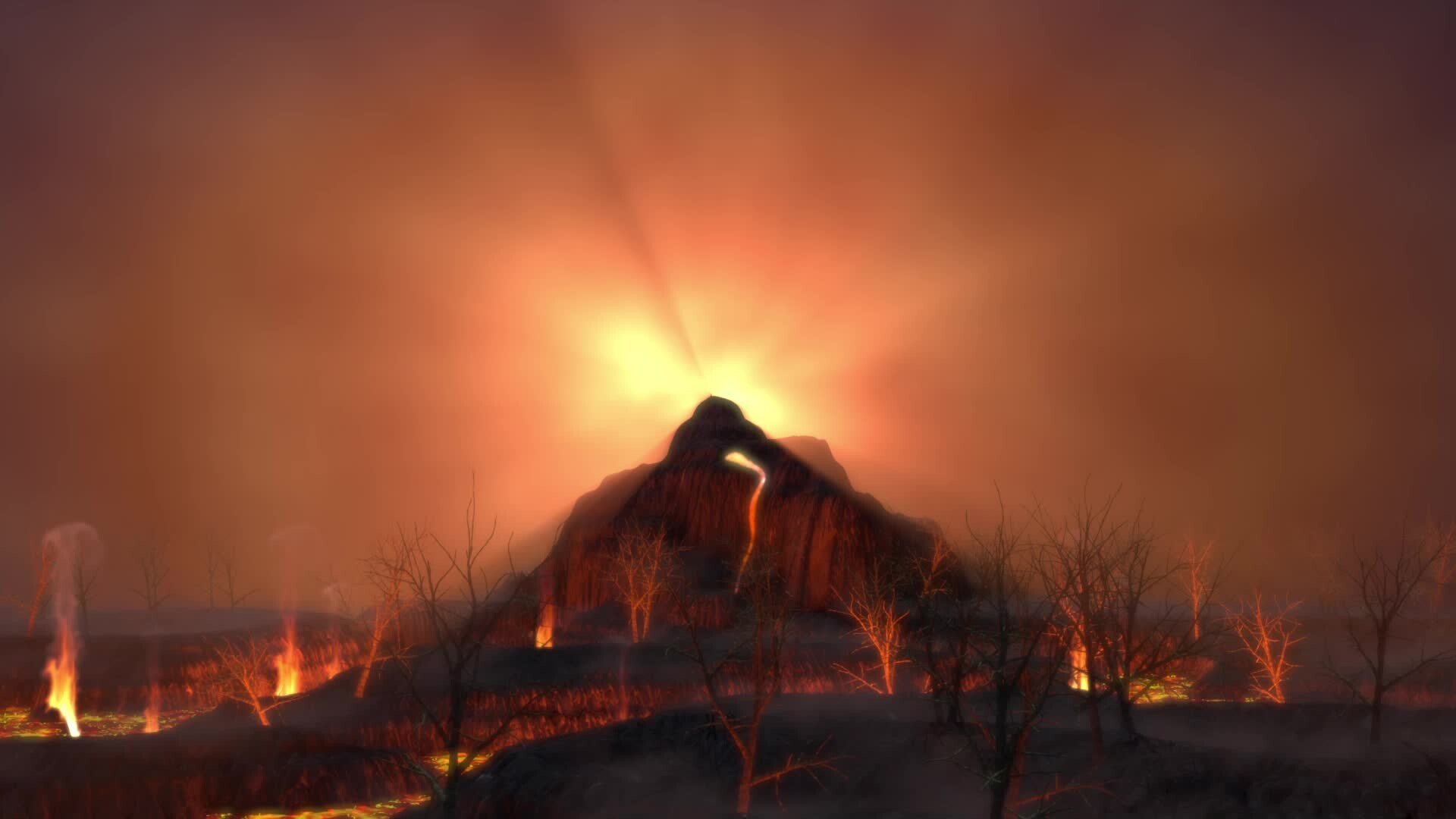 Artstation Lava Environment In Houdini