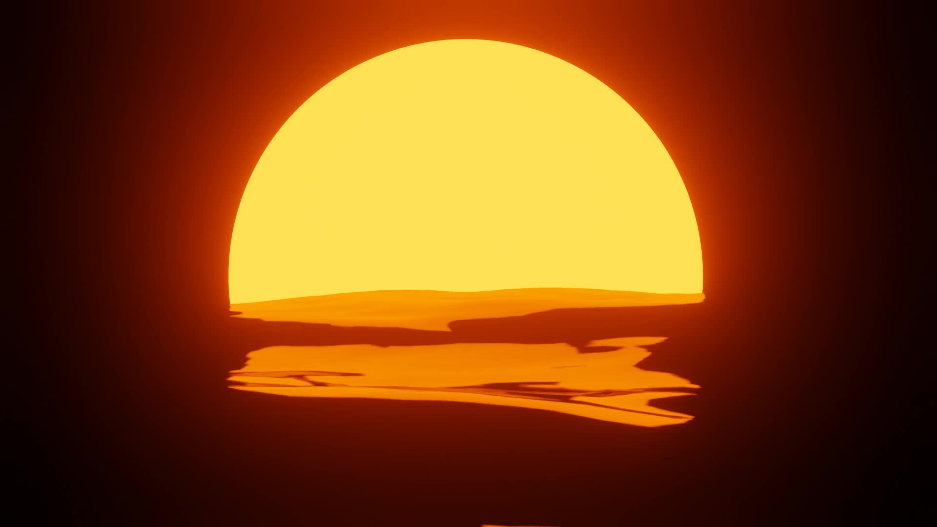 ArtStation - Sunset Animation