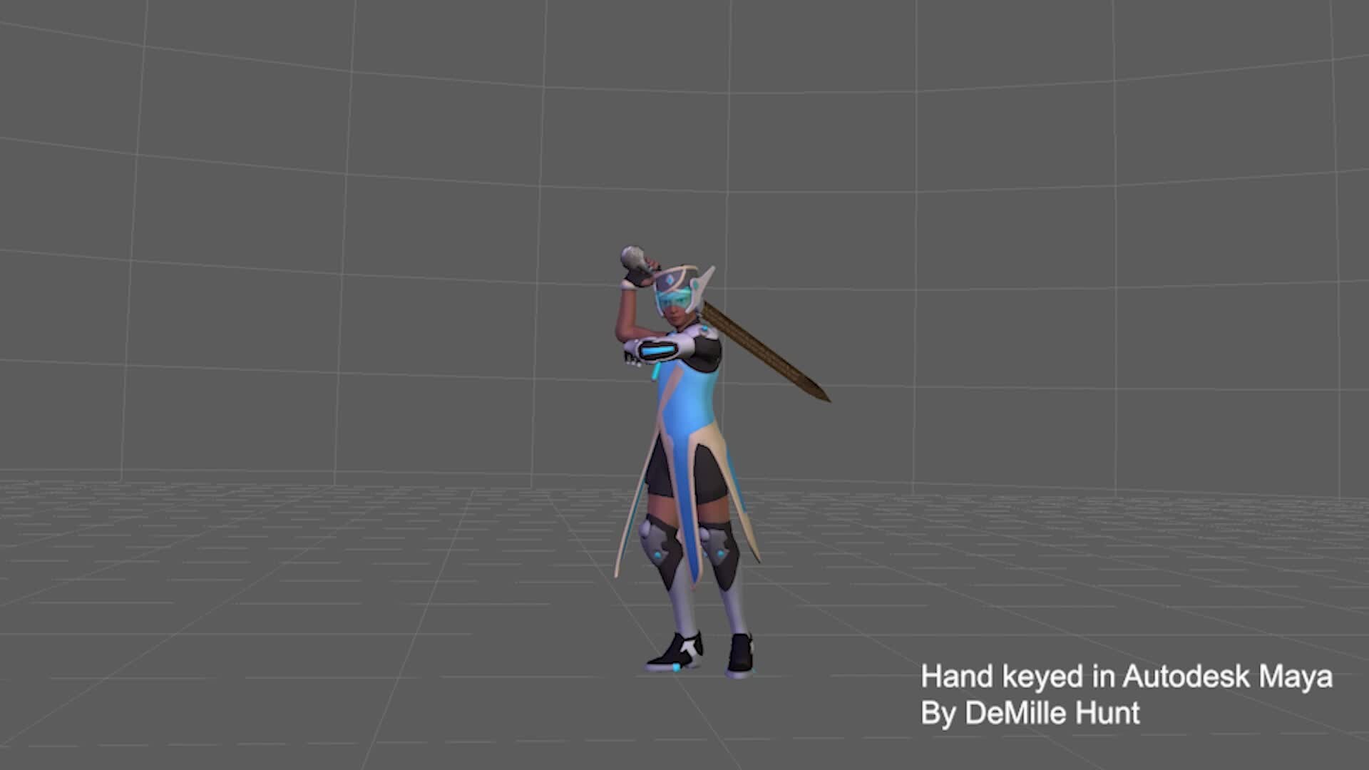 ArtStation Swordplay demo animation