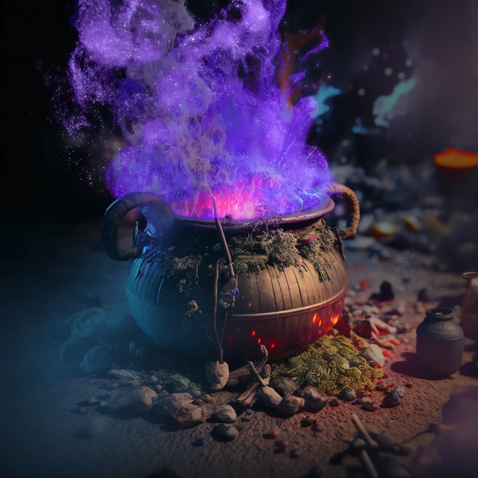 ArtStation - Boiling pot