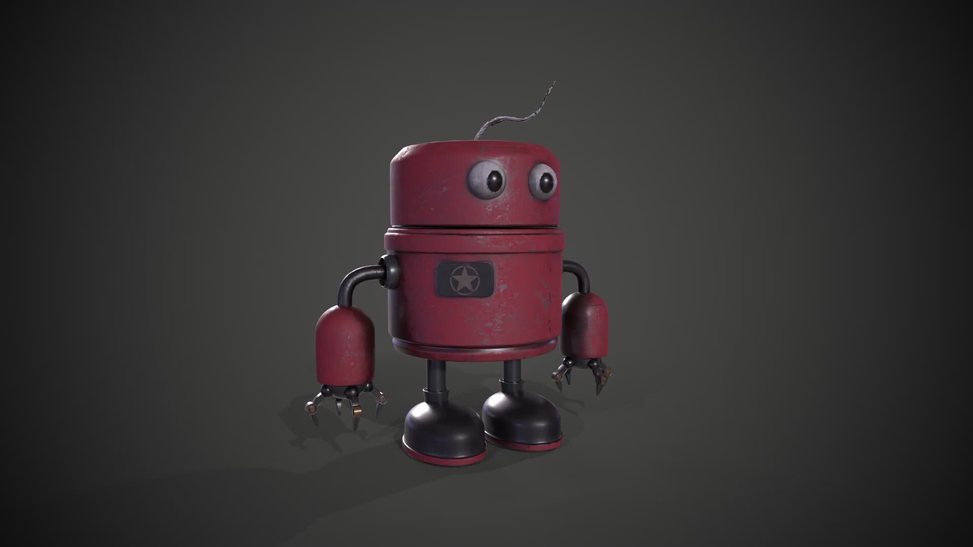 ArtStation Bomb Robot