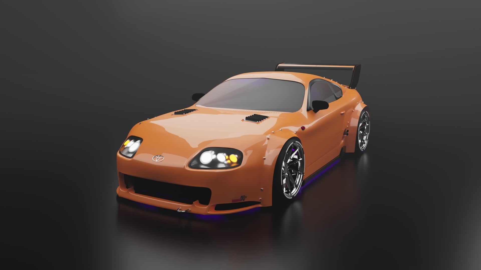 ArtStation - SUPRA CAR