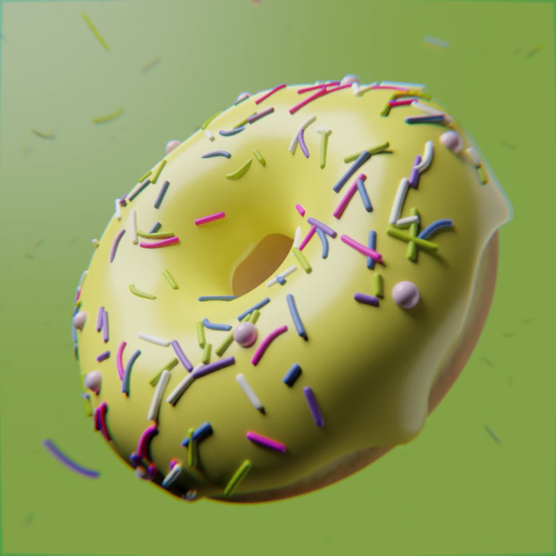ArtStation Spinning Donut