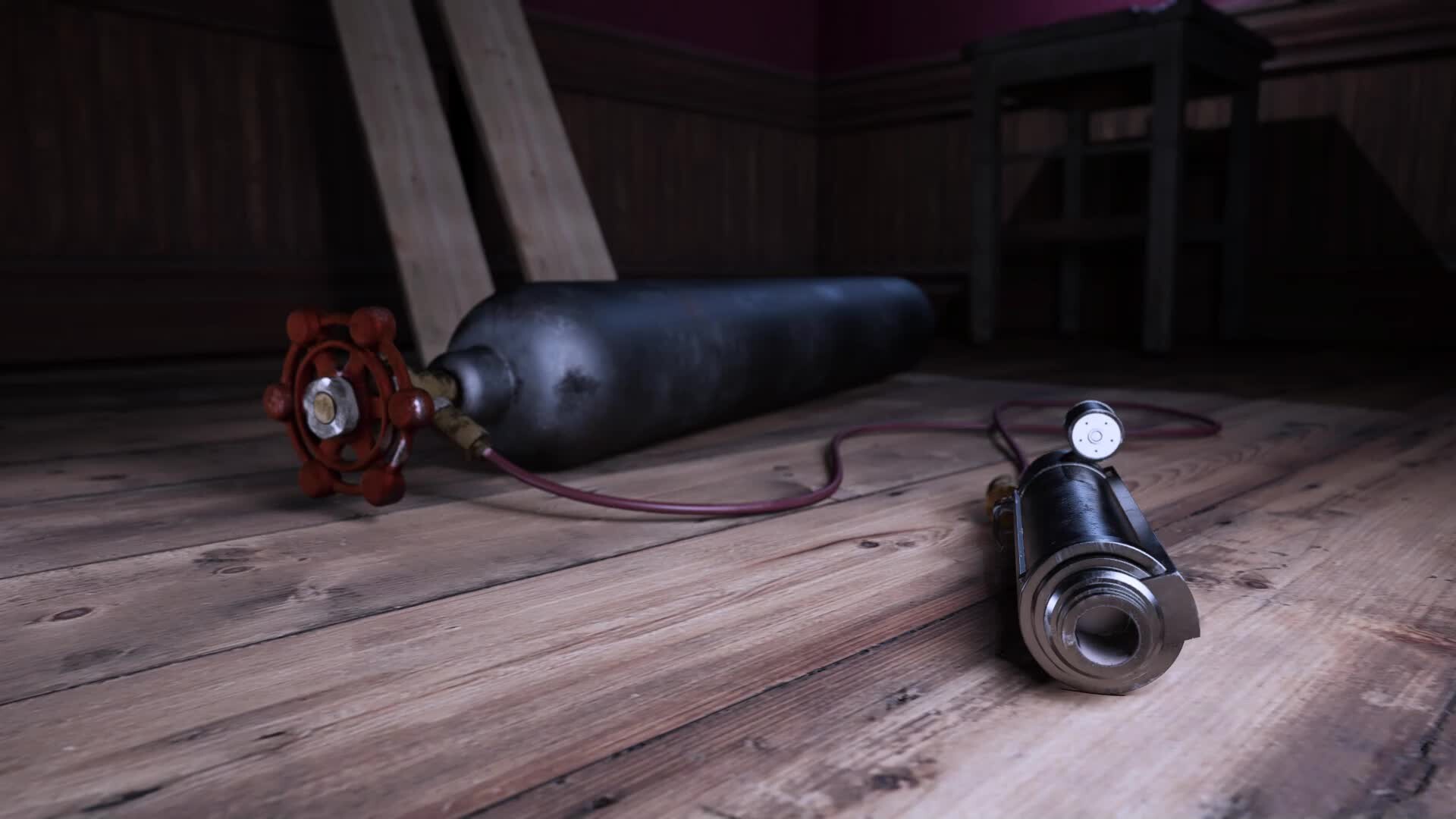 ArtStation No Country For Old Men Anton Chigurh's Bolt Gun