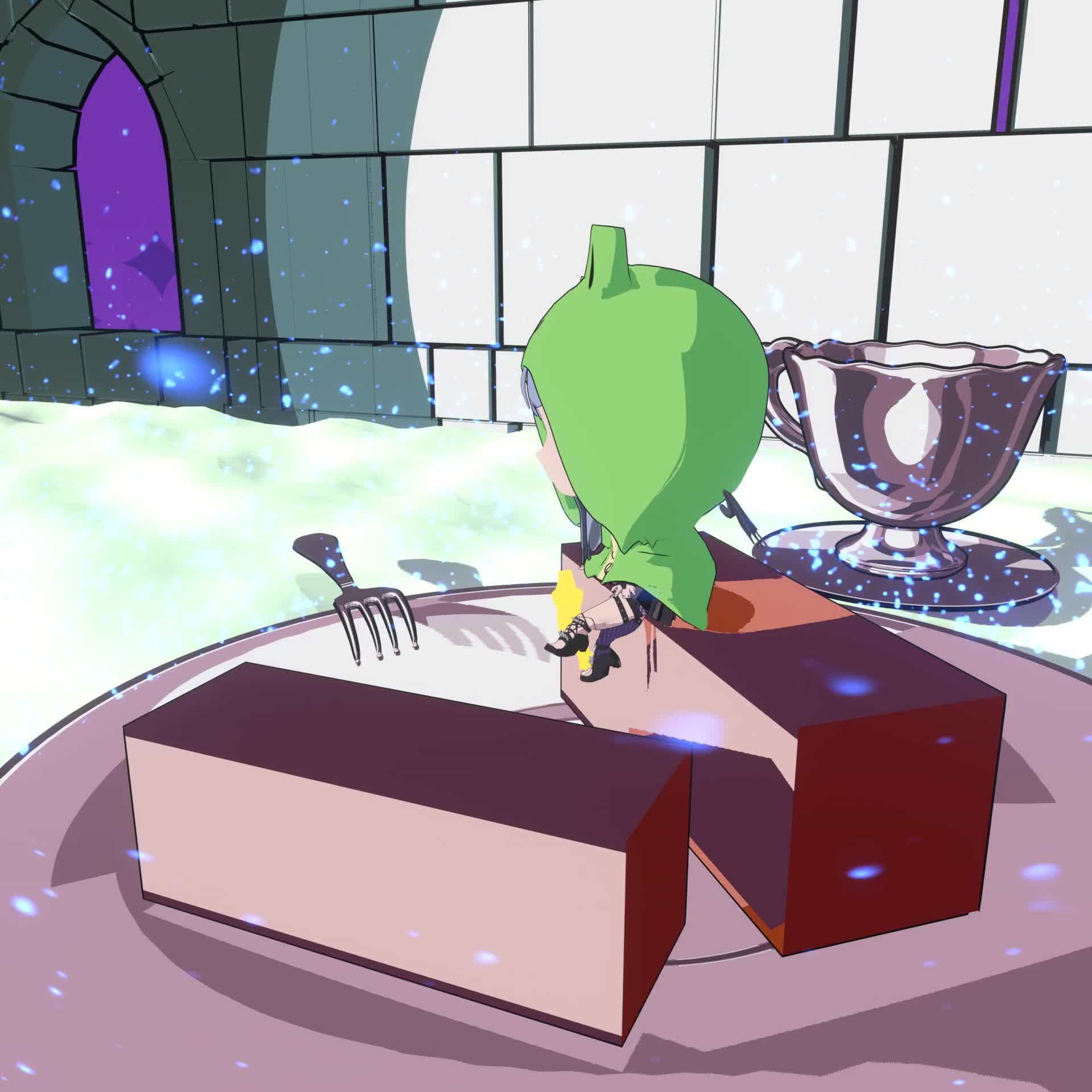 41take Froot Apricot VSHOJO 3DCG modeling