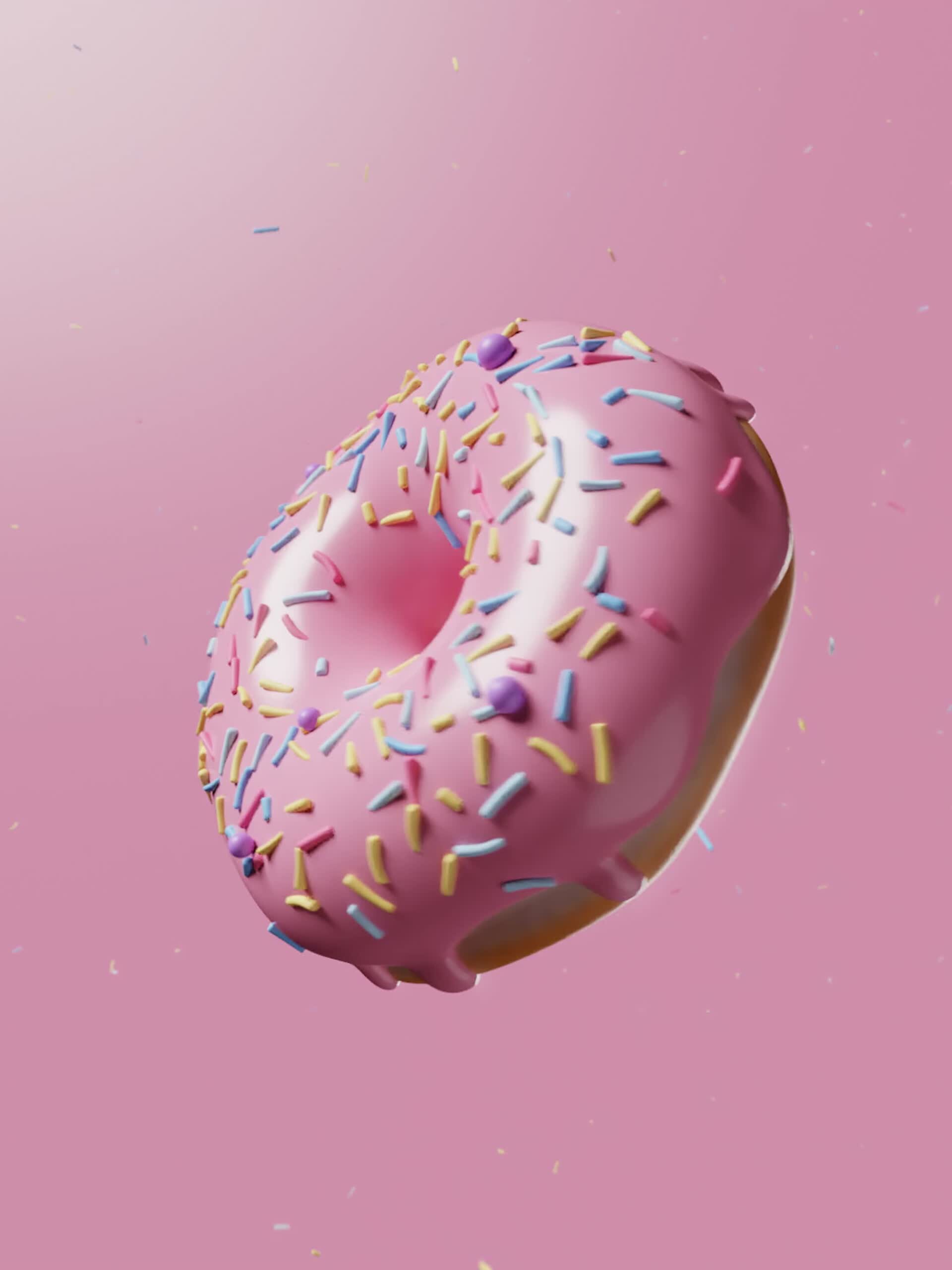 ArtStation - Blender donut tutorial final animation