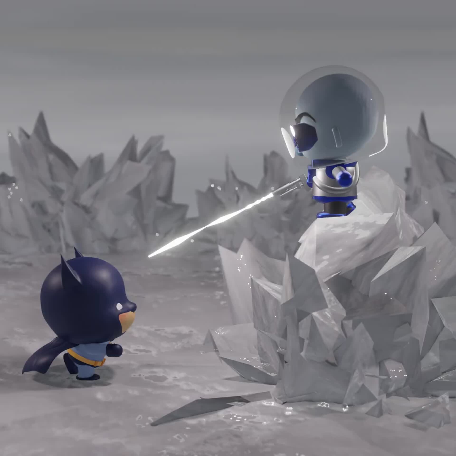 ArtStation - Batman Vs. Mr. Freeze