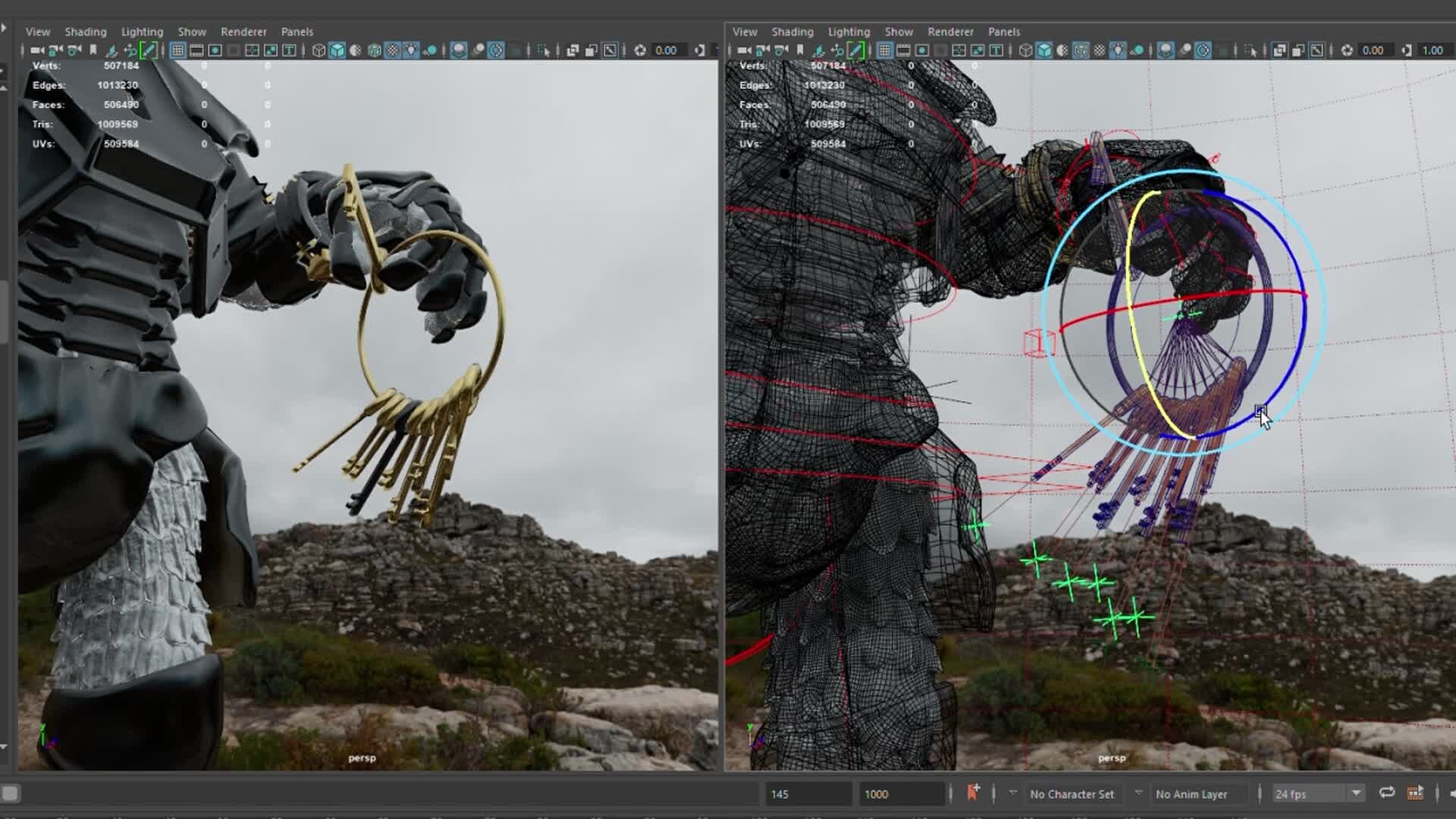 ArtStation - Keys Rig