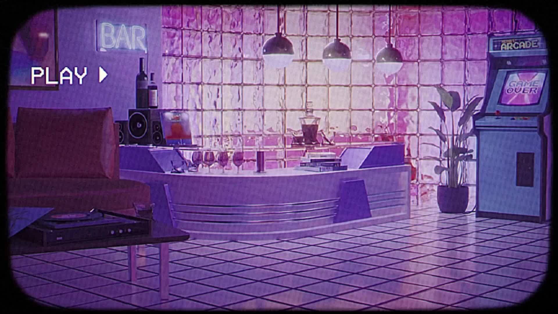 ArtStation 3D Retro Bar