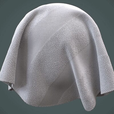 PBR - SBSR AND MARMOSET - TOWEL FABRIC - 4K MATERIAL