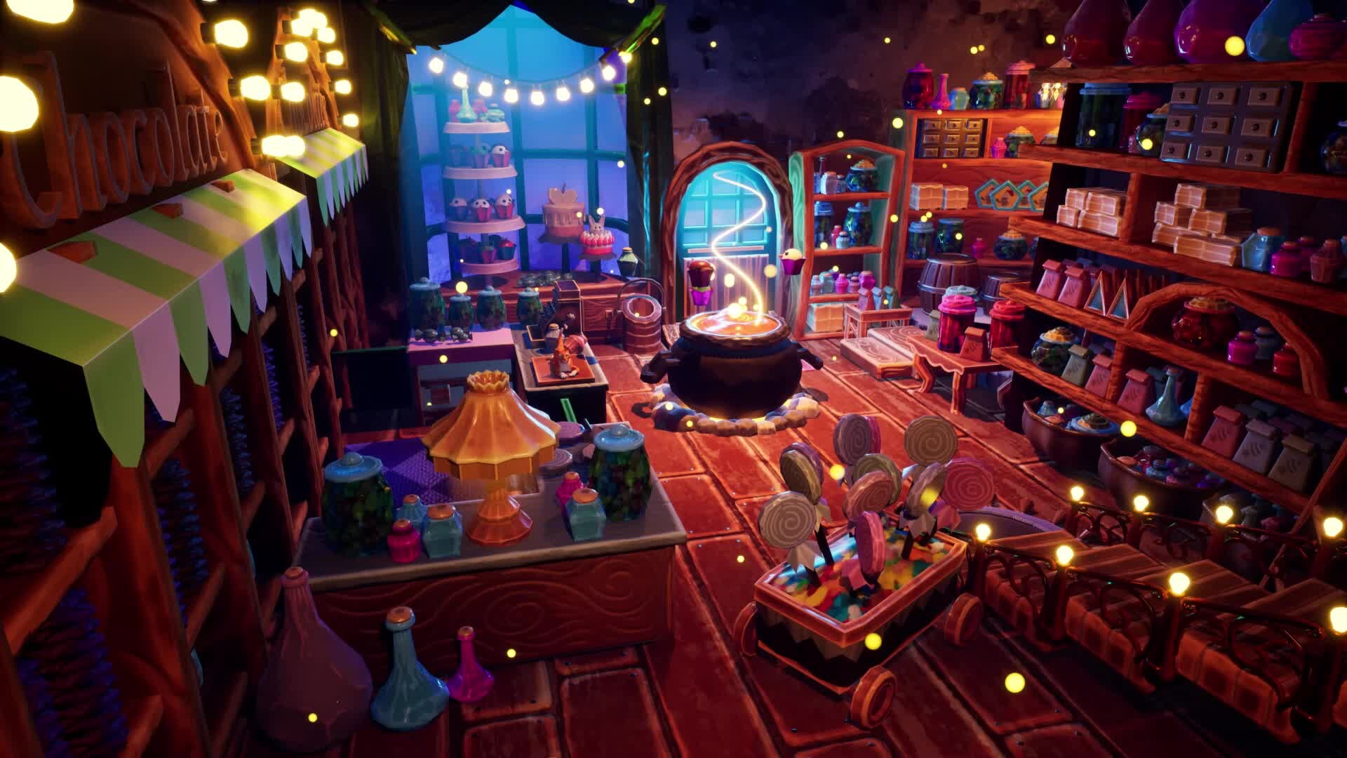 Artstation - Cozy Potion Chocolate Shop