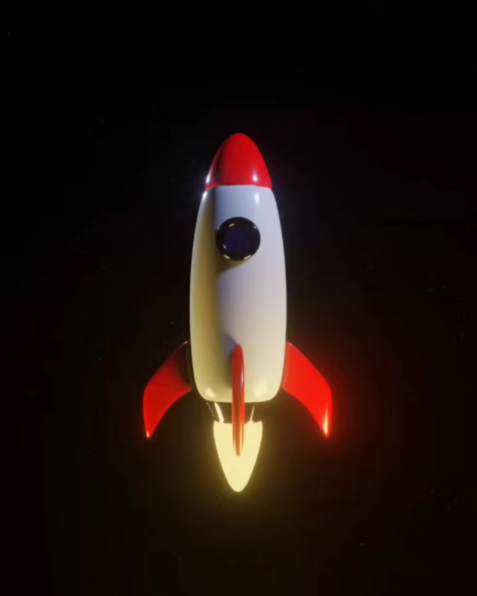 ArtStation - Space rocket animation