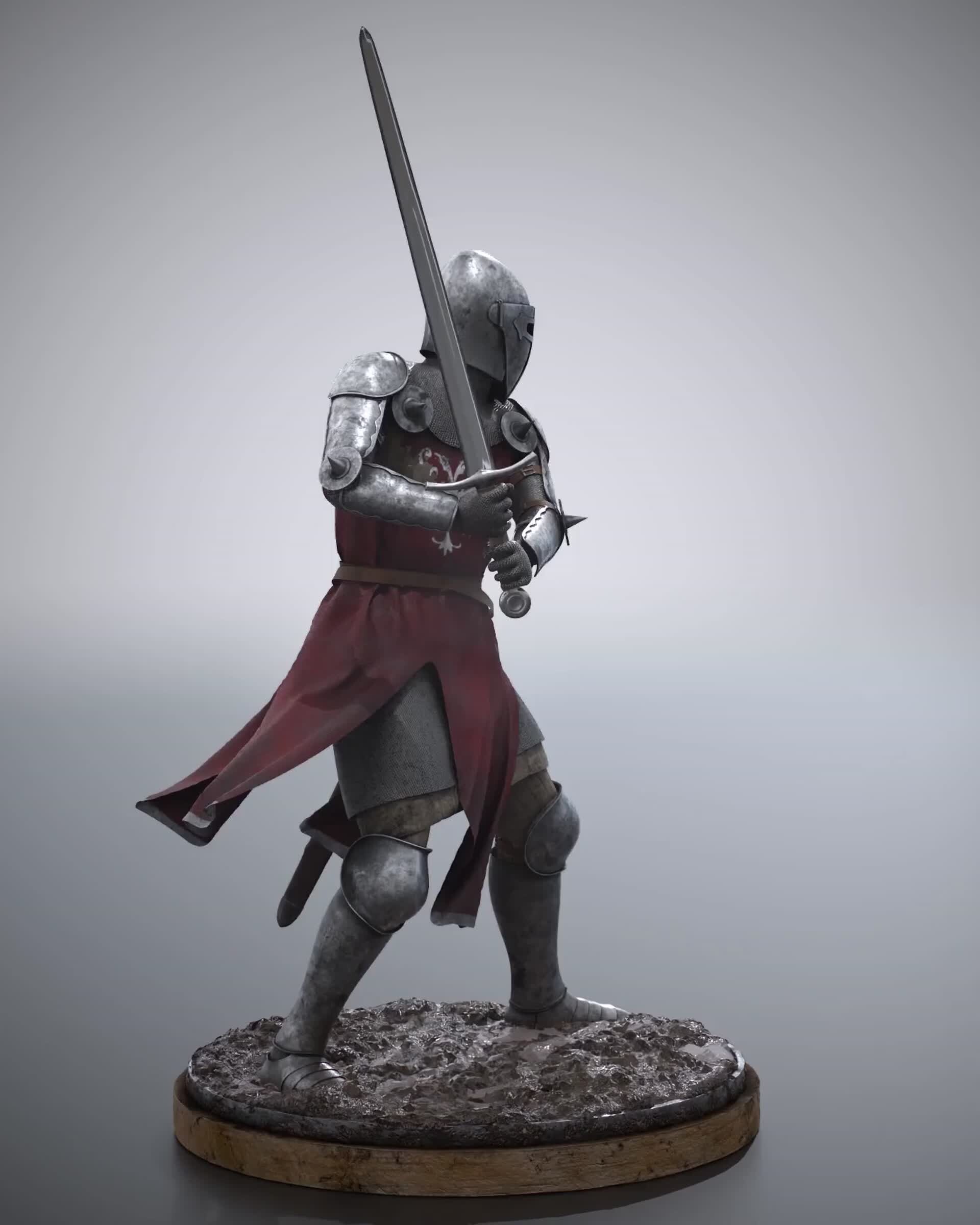 ArtStation - Serbian knight