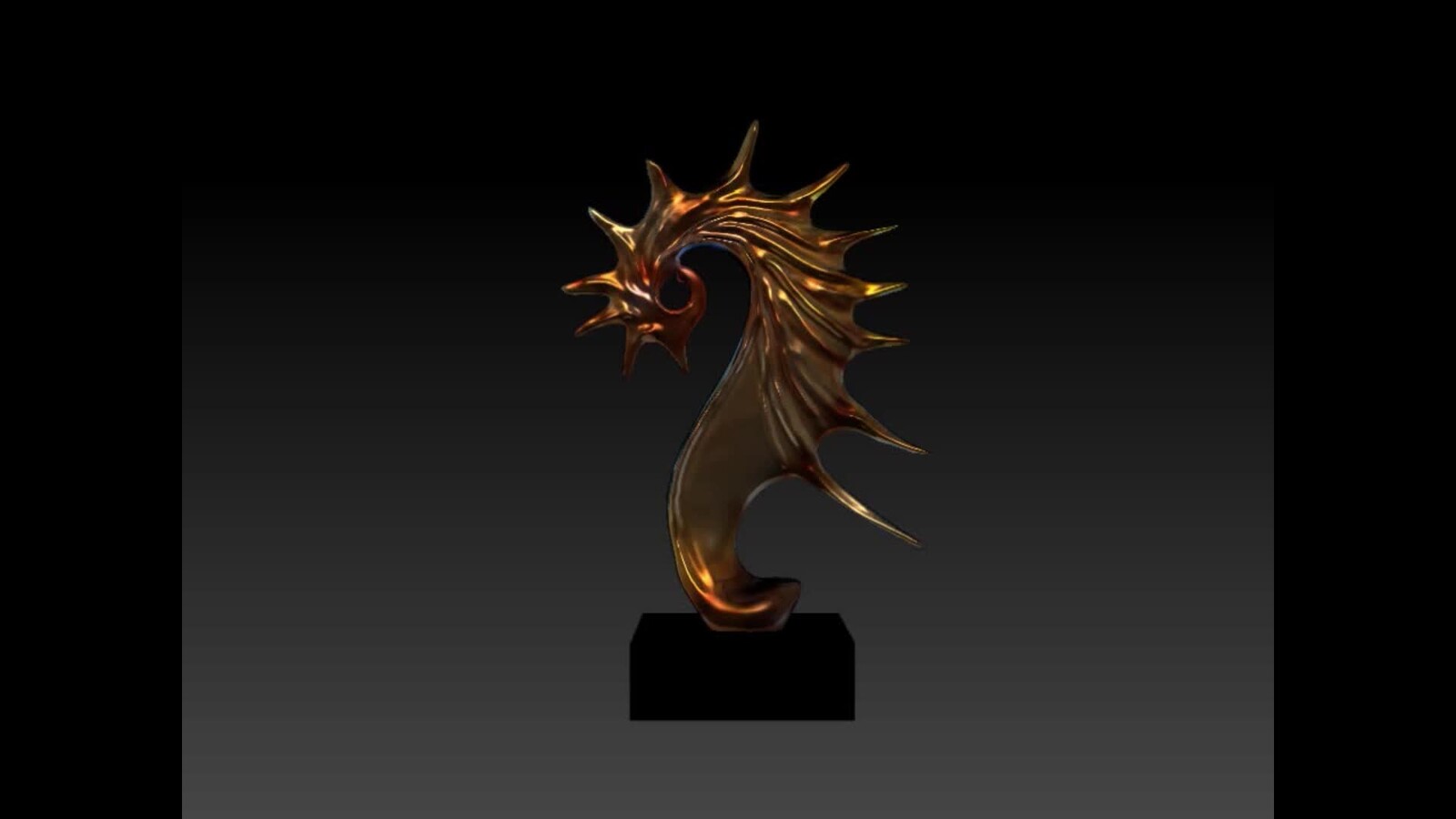 Abstract Seahorse