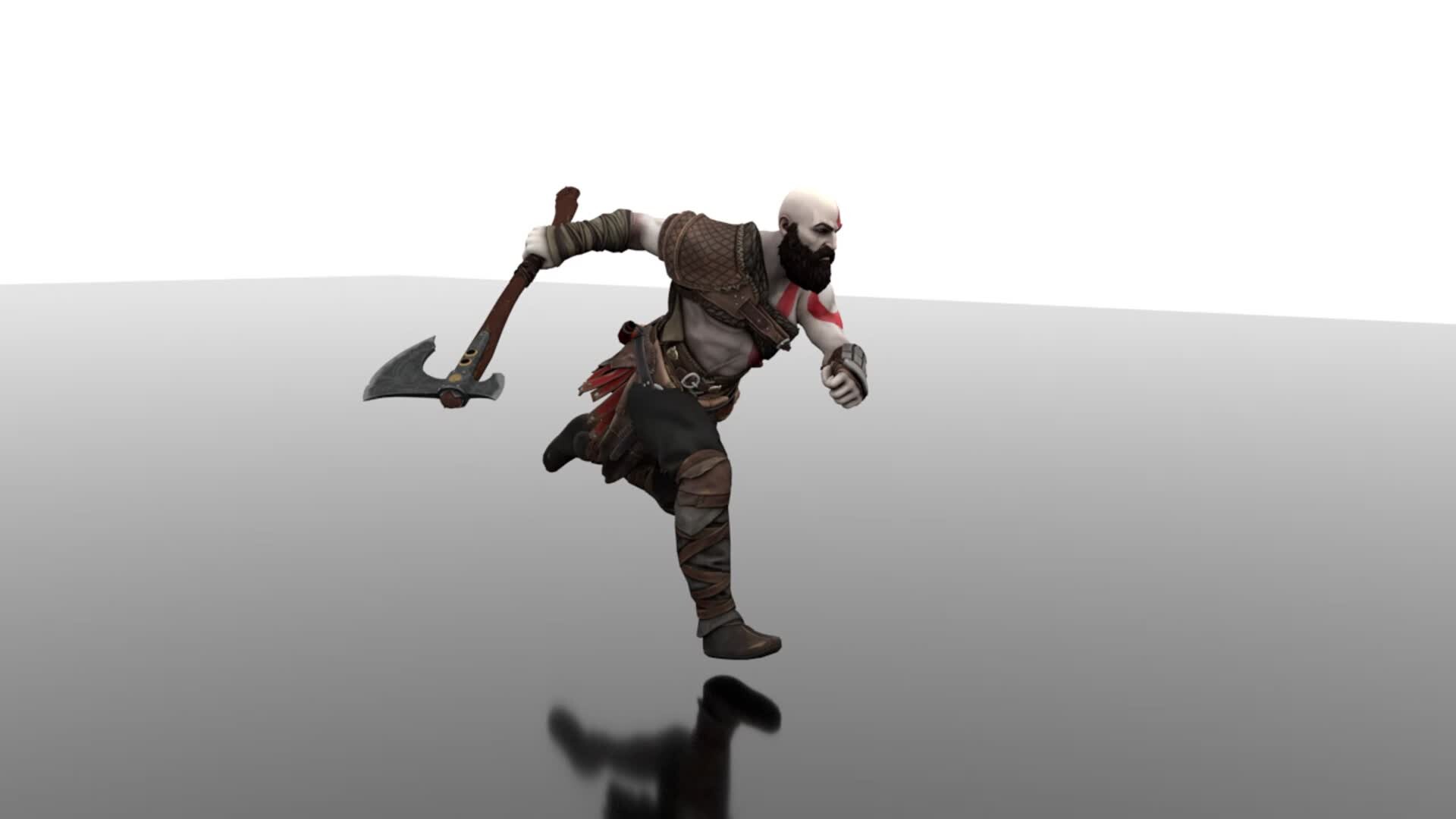 artstation-kratos-run-animation