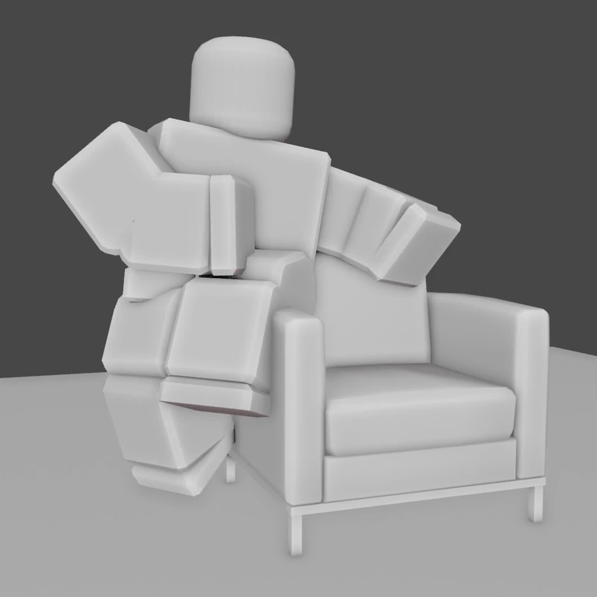 ArtStation - ROBLOX R16 Chair animations