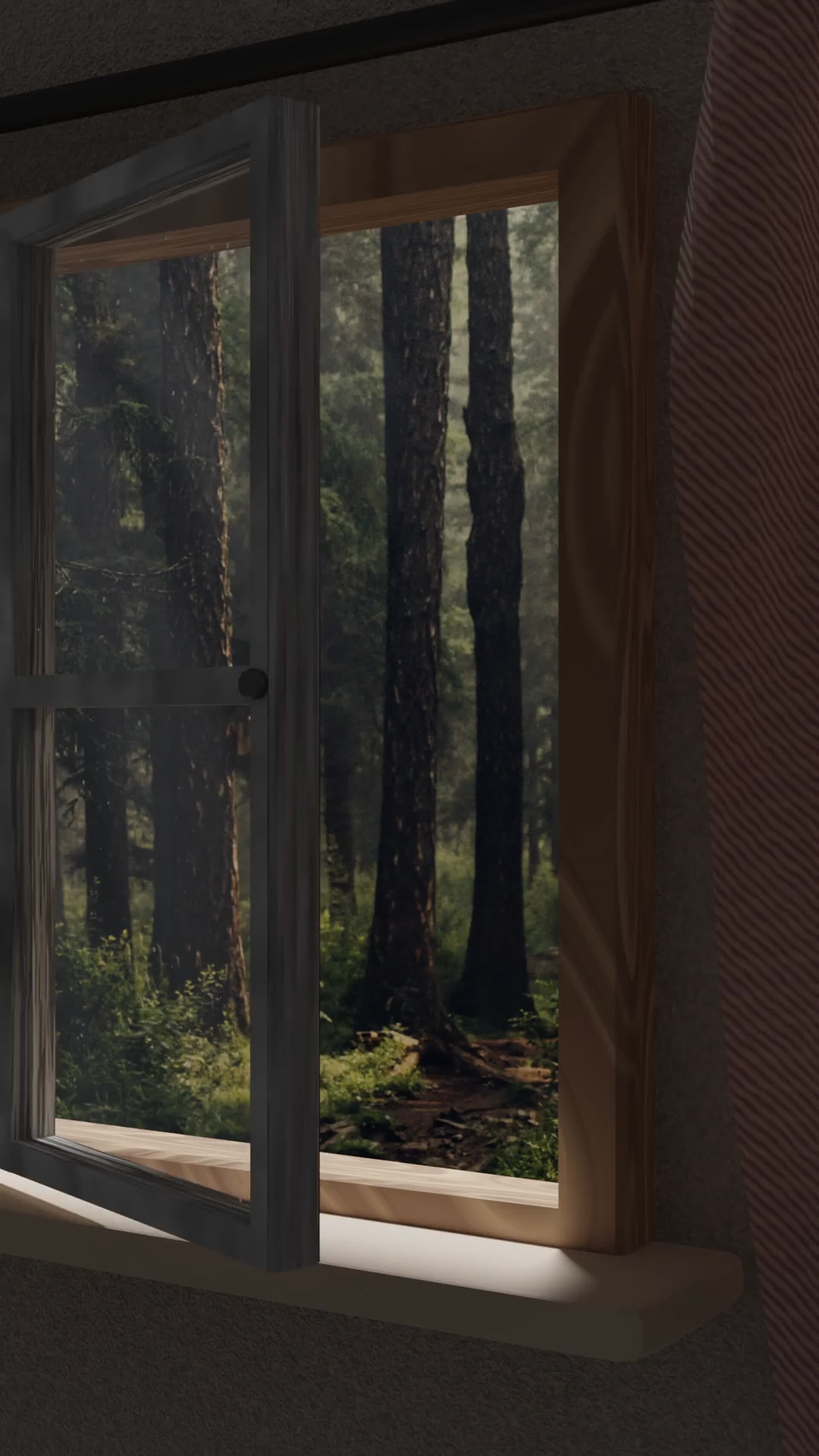 Artstation Window To The Forest