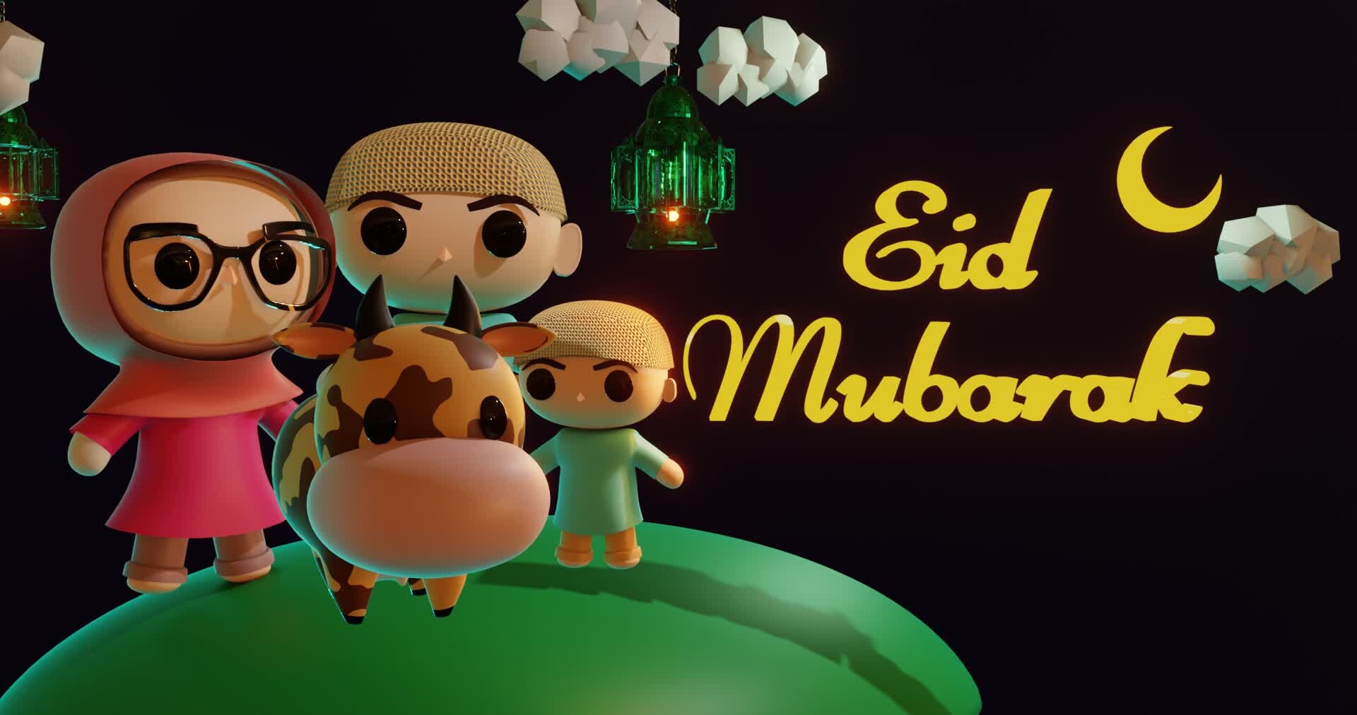 ArtStation - Happy Eid-Ul Azha