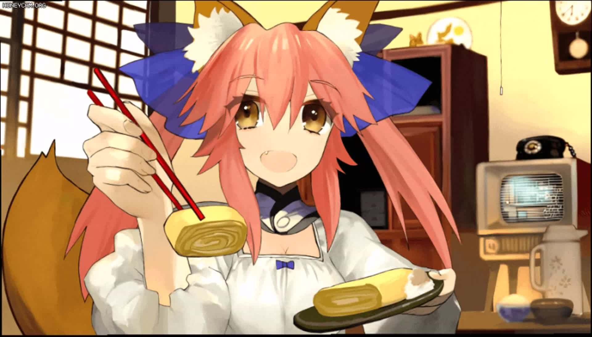 ArtStation - Fate/Extra - Tamamo Ending 2D Spine