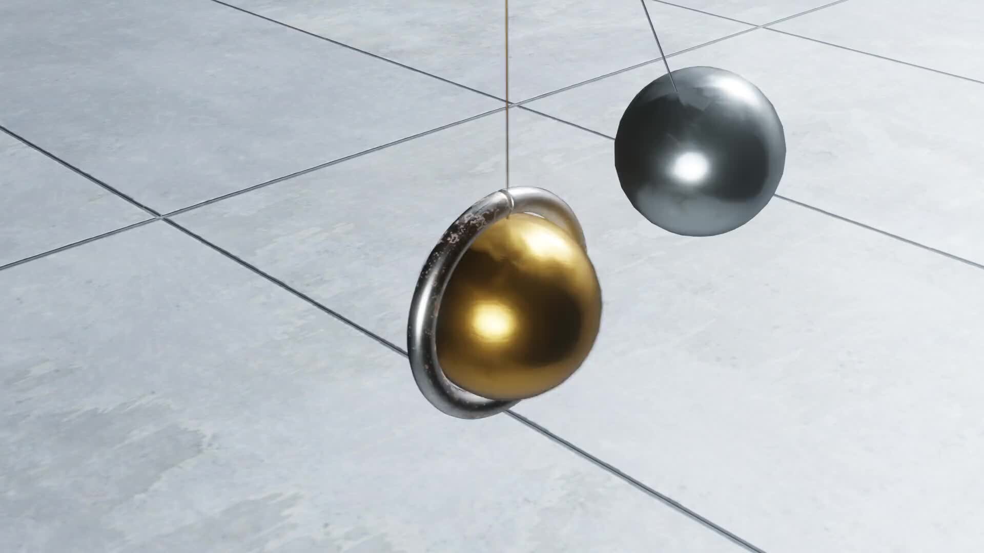 ArtStation - Satisfying Swinging Balls