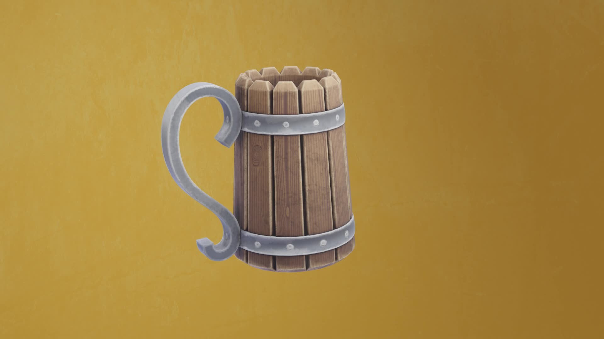 ArtStation Stylized Mug (game asset)