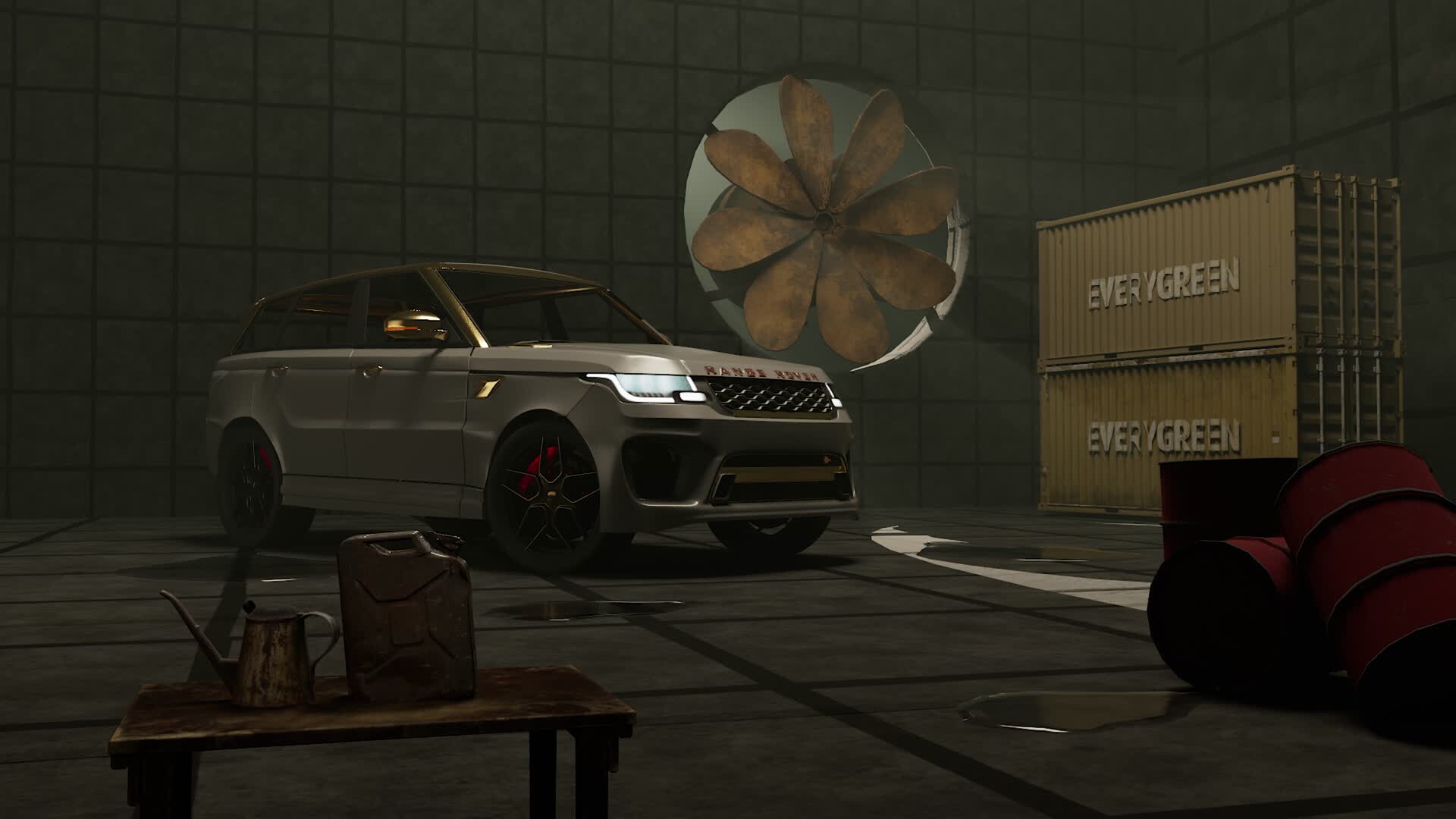 ArtStation - Range Rover Commercial