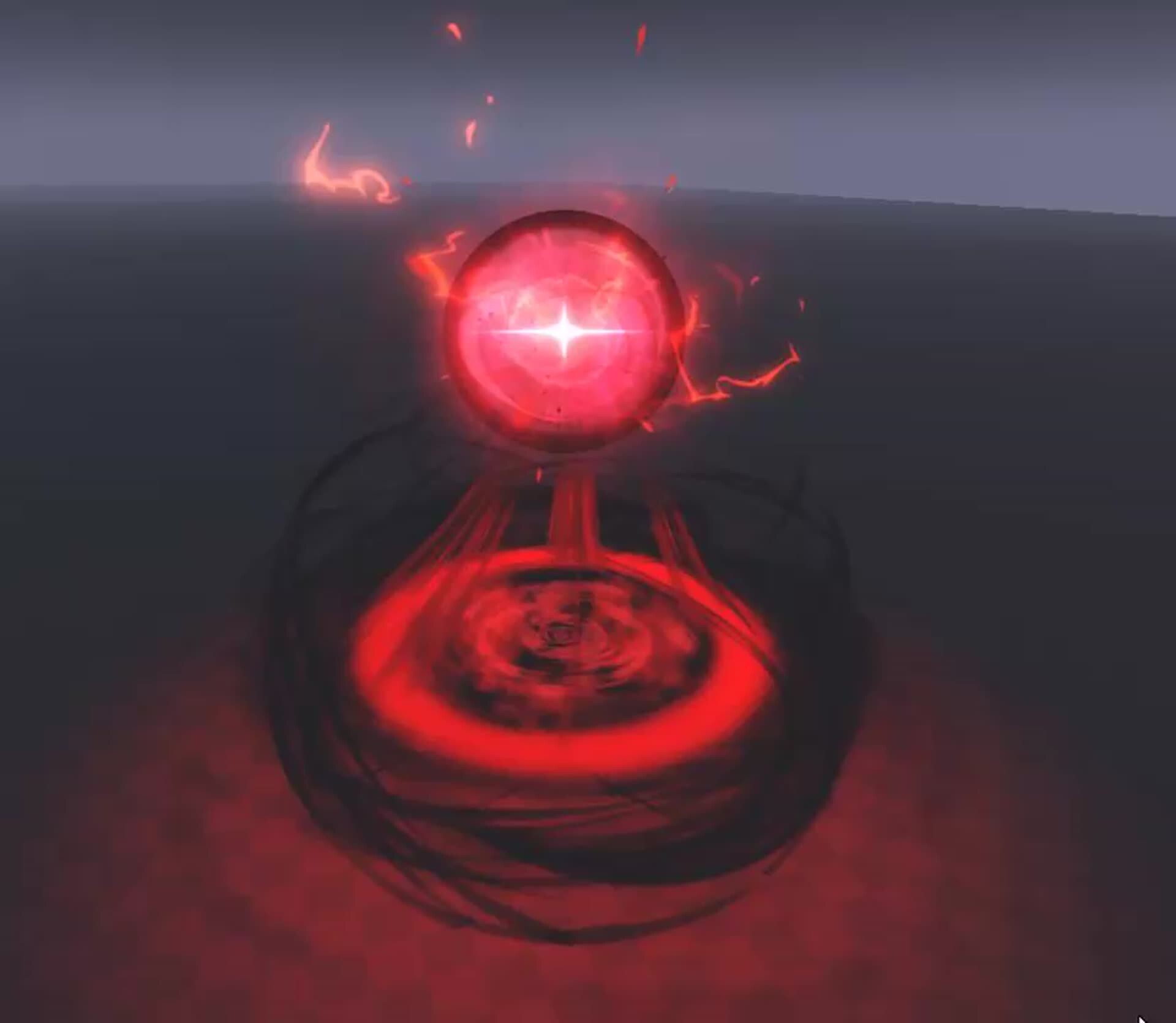 ArtStation - Red Charging Ball