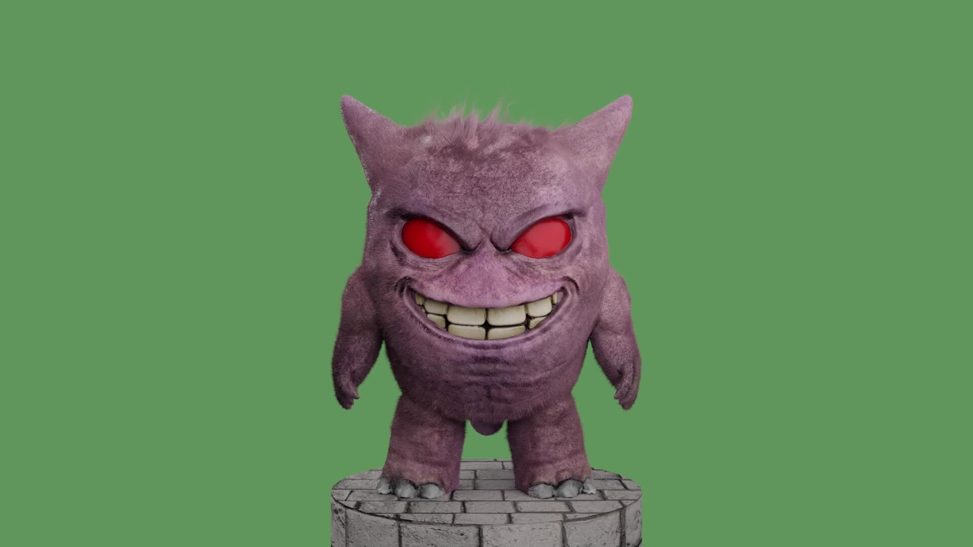 ArtStation - Scary Gengar