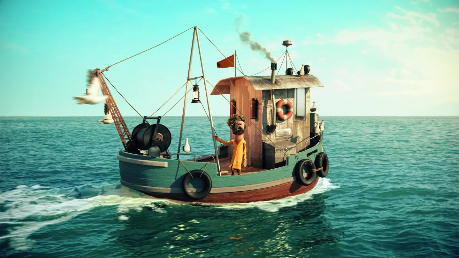 ArtStation - Fishing Boat